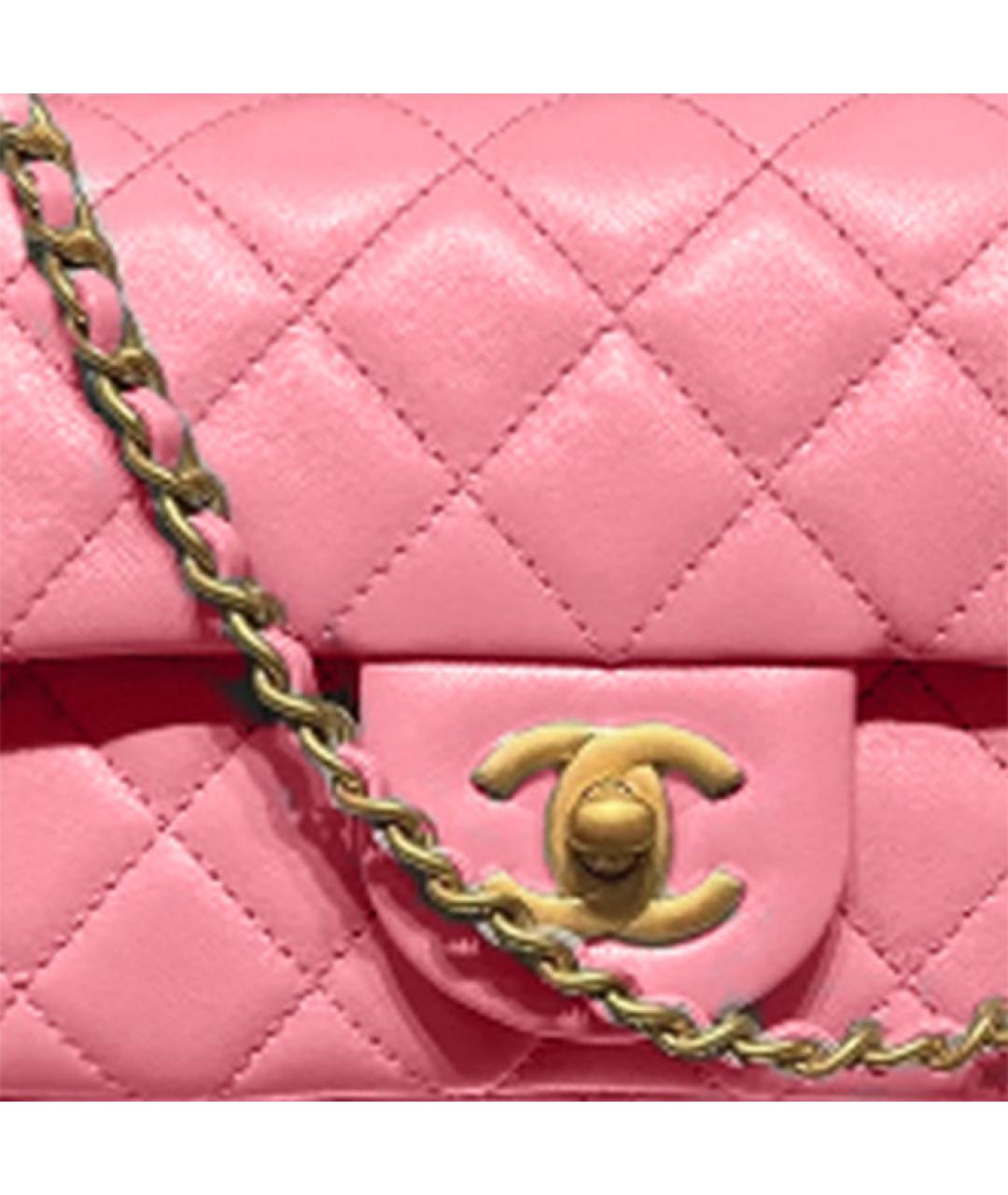 CHANEL Розовая сумка через плечо, фото 2