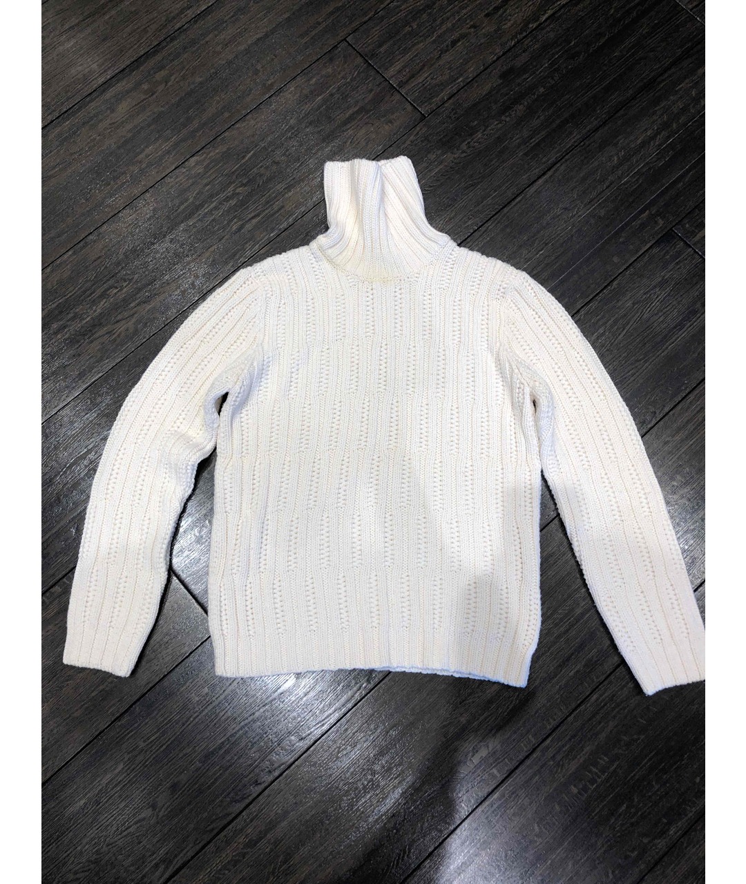 EMPORIO ARMANI Белый шерстяной джемпер / свитер, фото 5