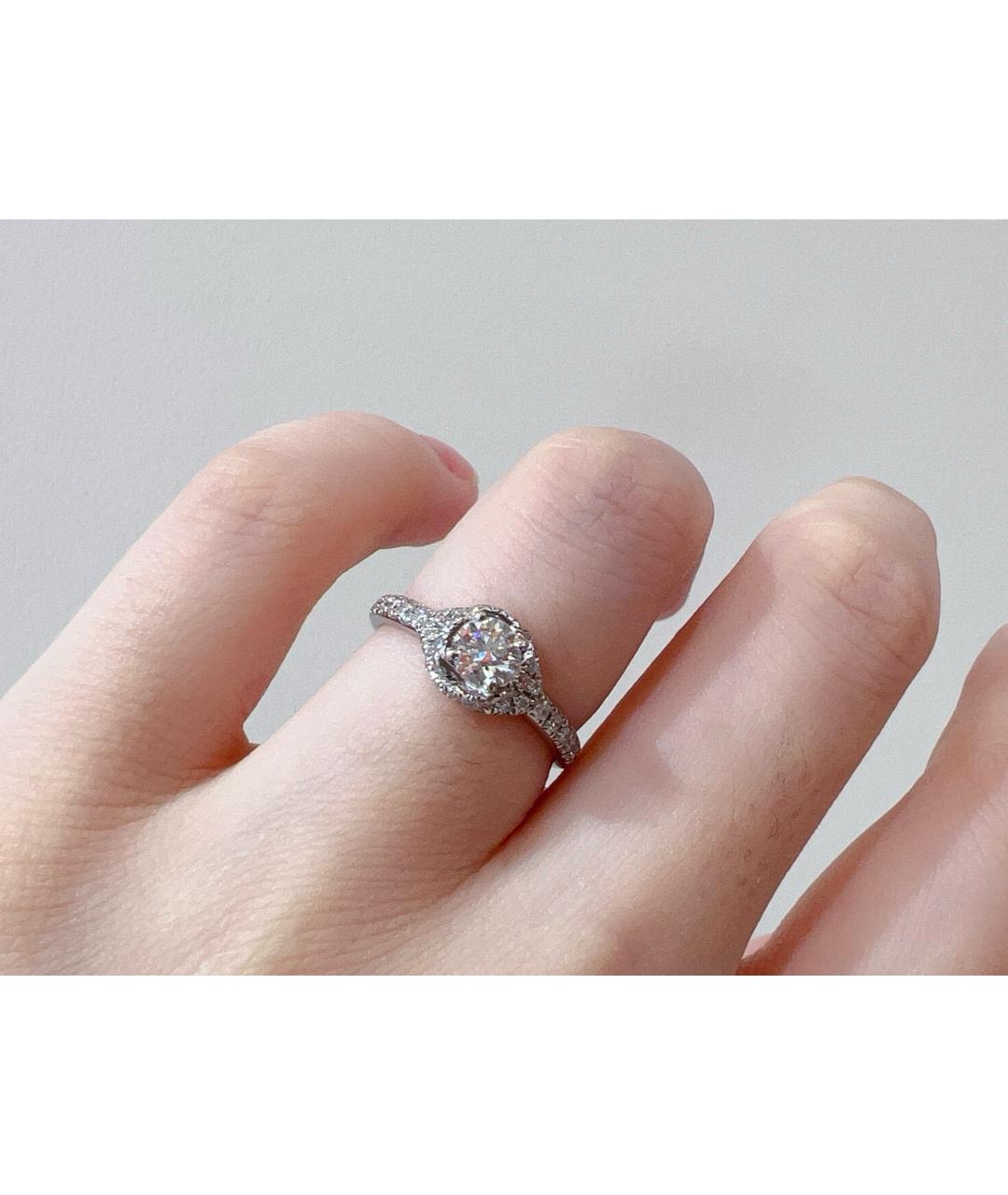 CHAUMET Серебряное кольцо из белого золота, фото 7