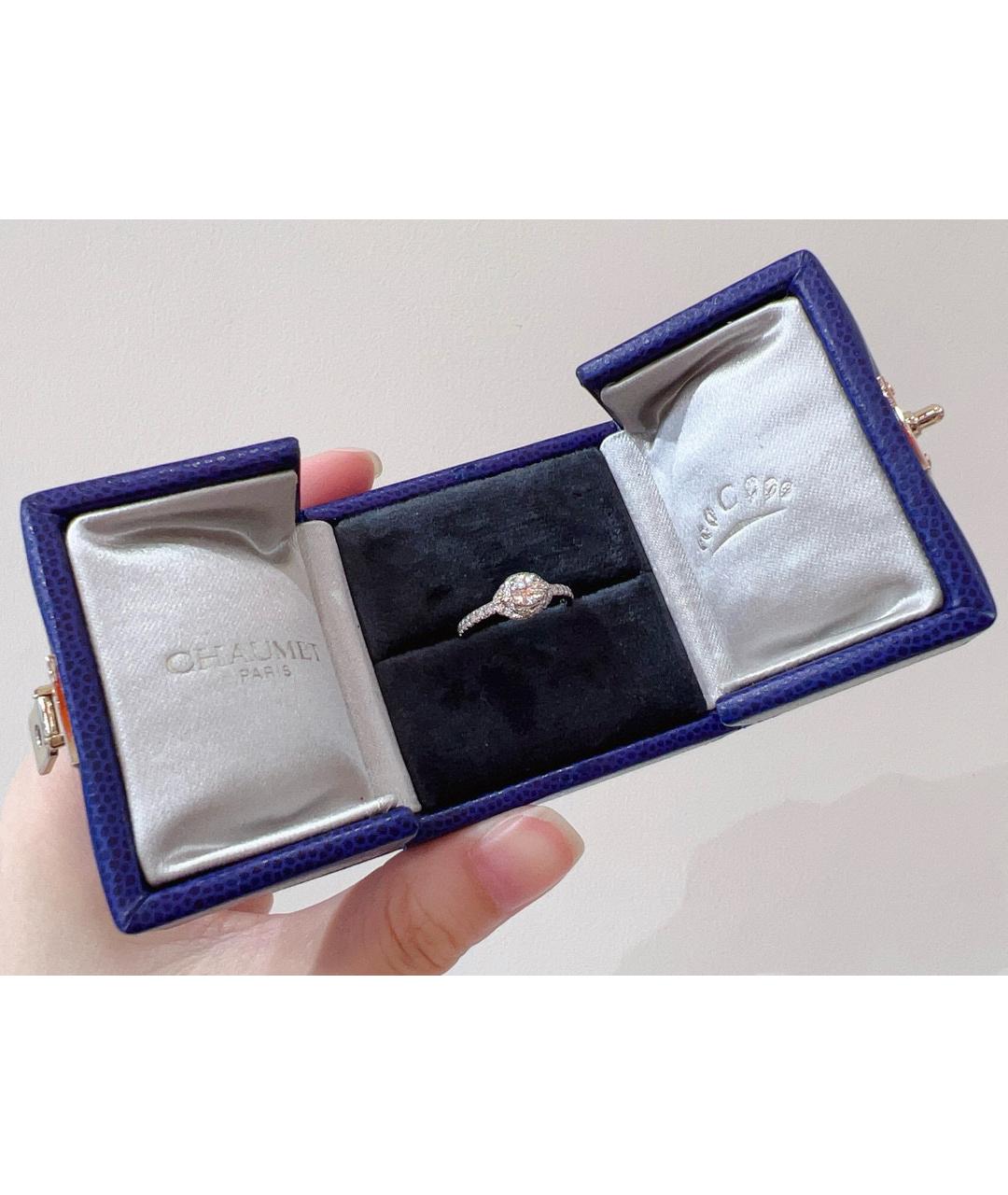 CHAUMET Серебряное кольцо из белого золота, фото 2