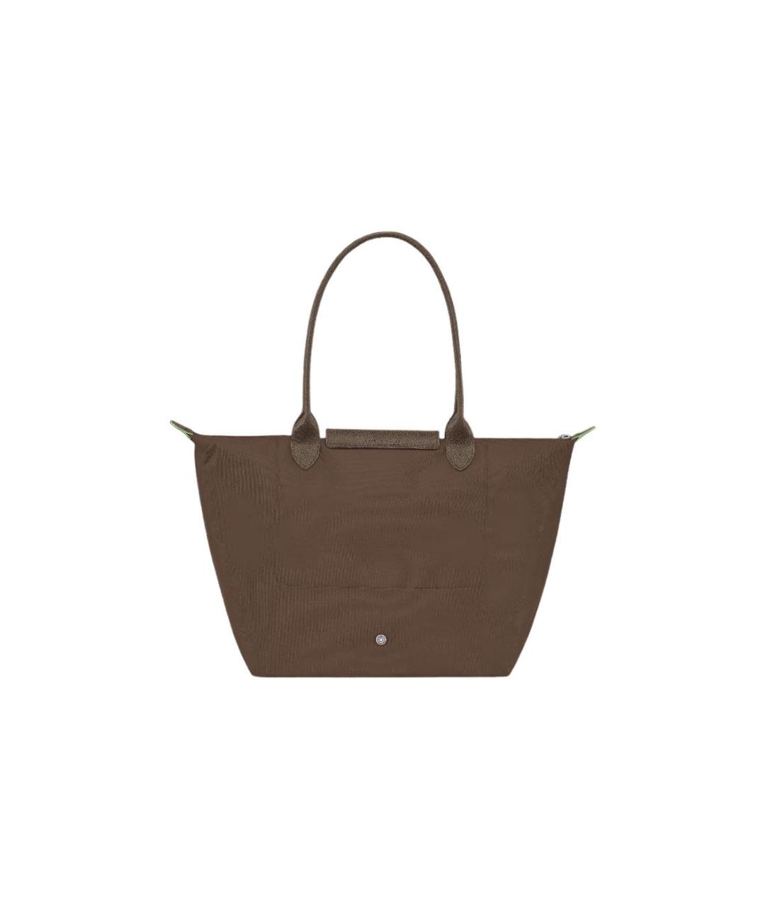 LONGCHAMP Коричневая сумка тоут, фото 3