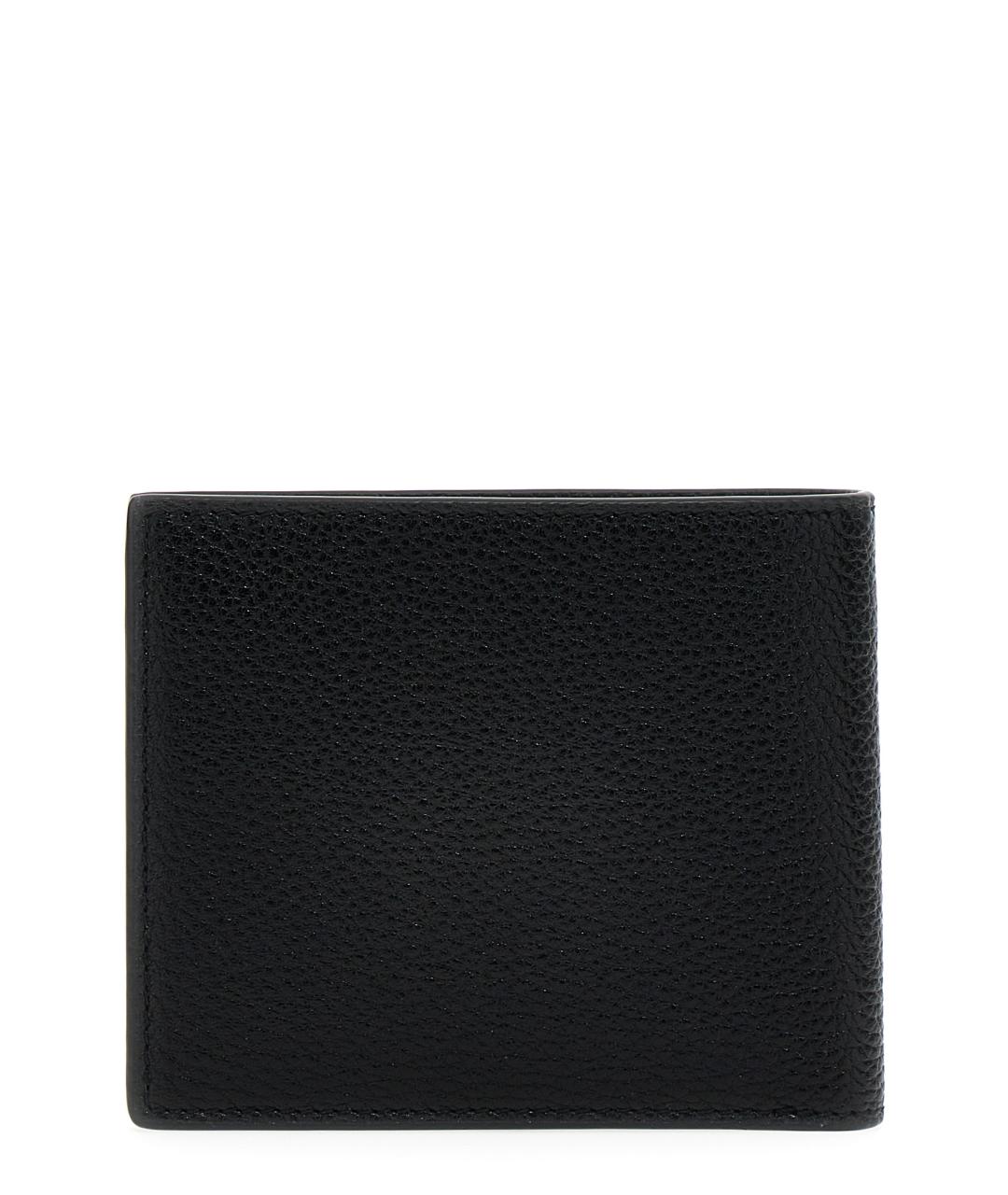 TOM FORD Черный кожаный кошелек, фото 2