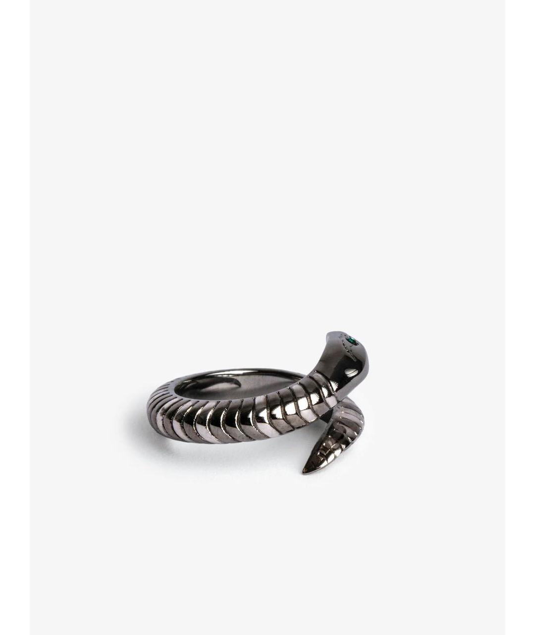 ZADIG & VOLTAIRE Серебряное латунное кольцо, фото 2
