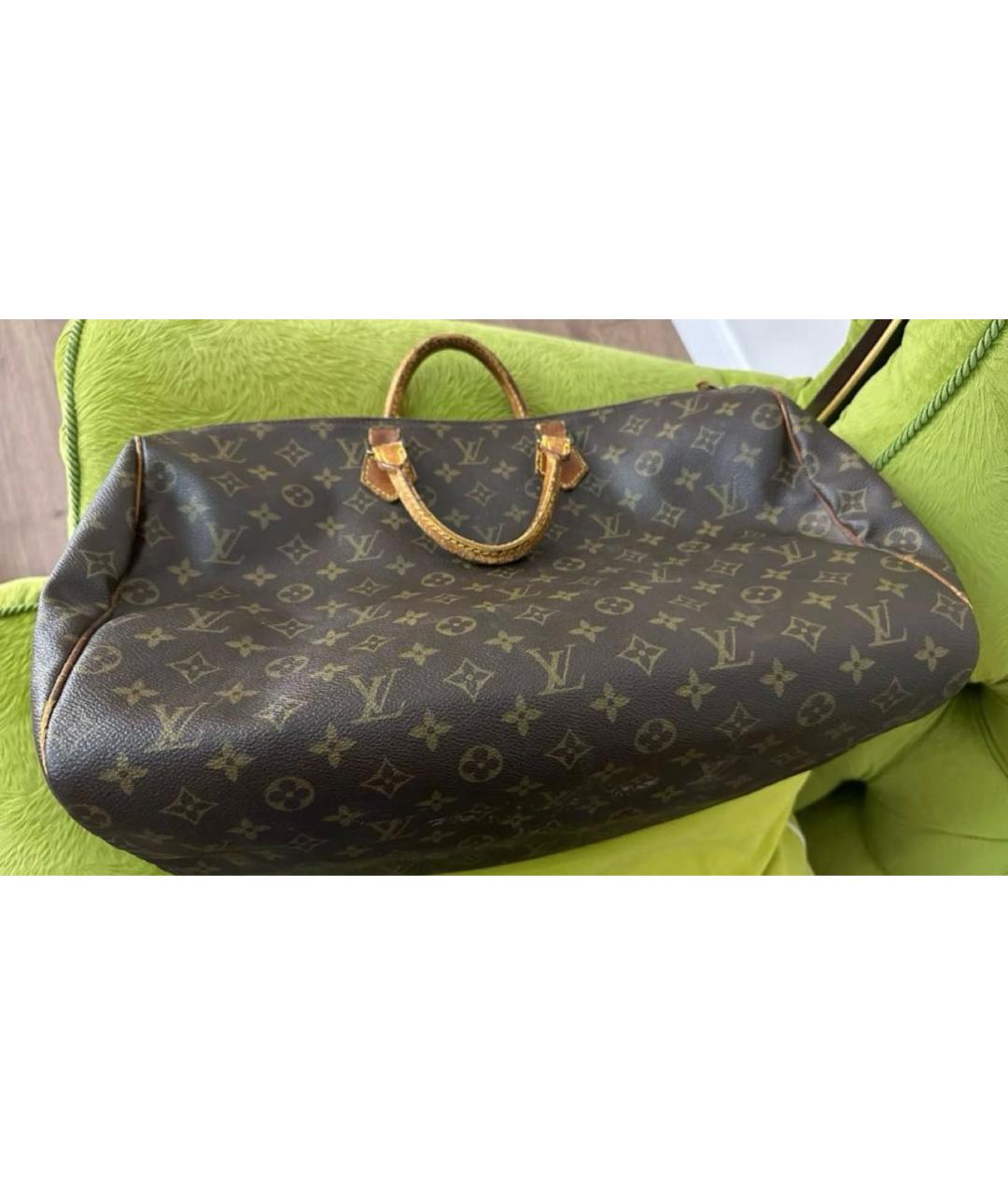 LOUIS VUITTON Коричневая дорожная/спортивная сумка, фото 3