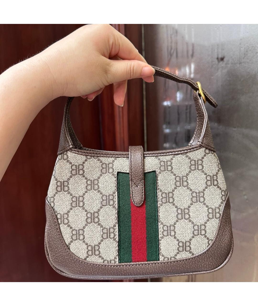 GUCCI Коричневая сумка тоут, фото 3