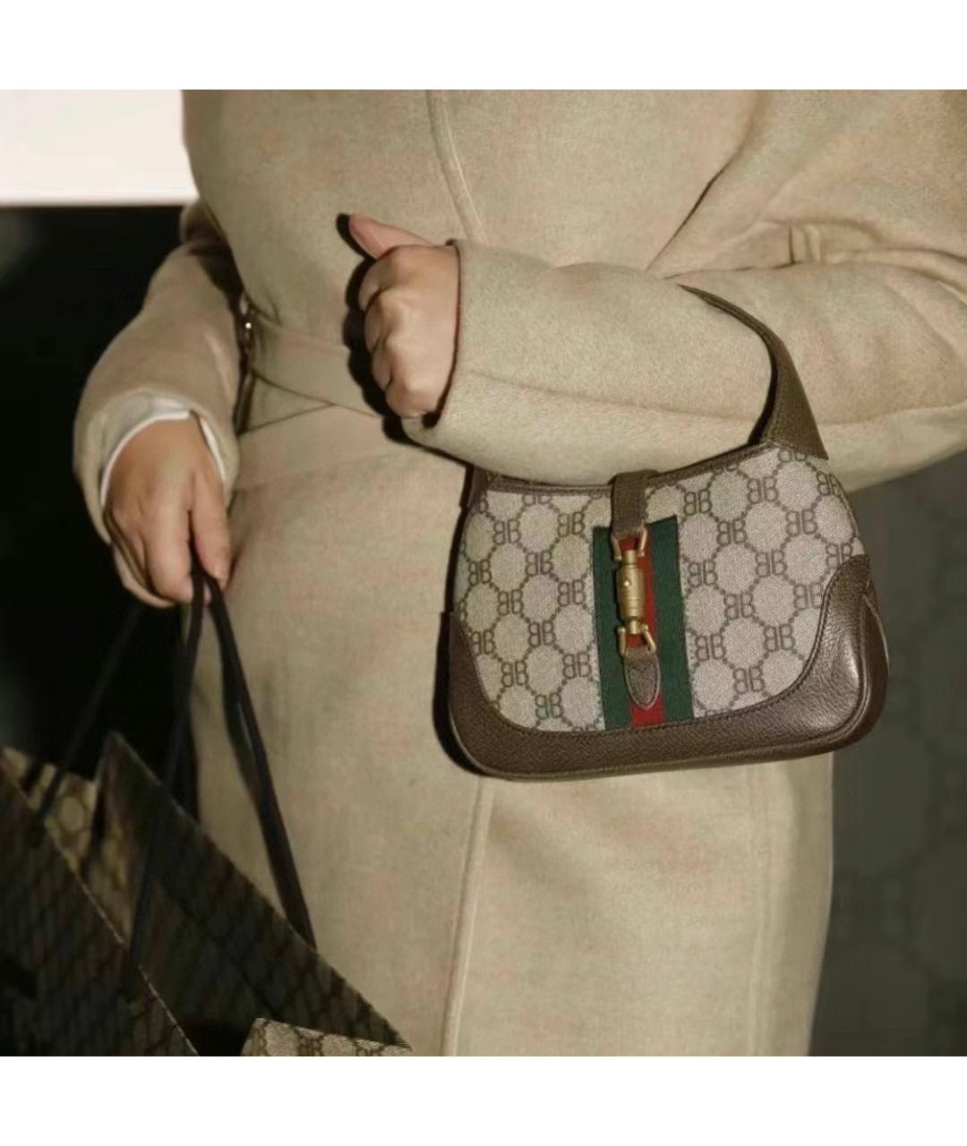 GUCCI Коричневая сумка тоут, фото 9