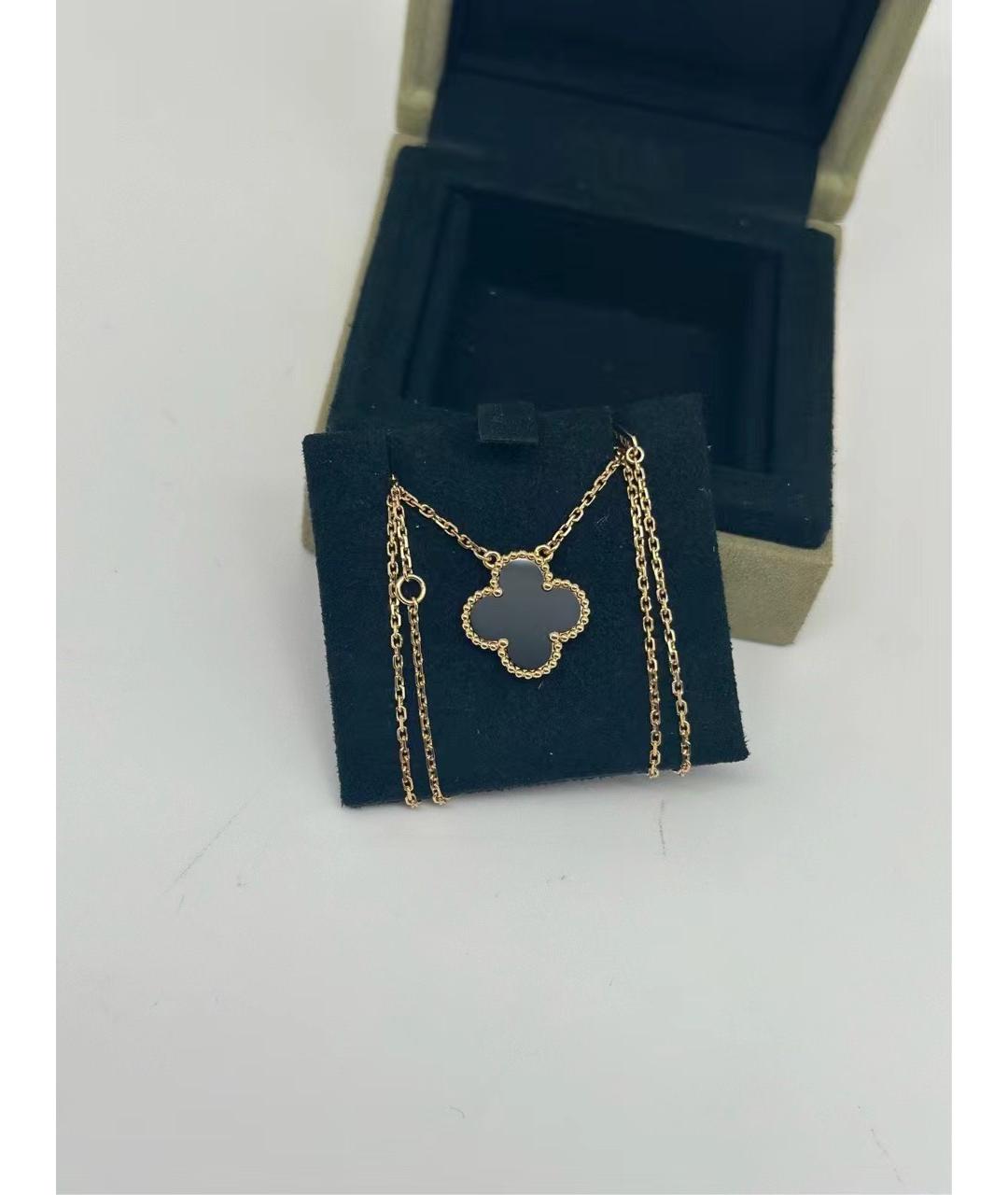 VAN CLEEF & ARPELS Черная подвеска, фото 2