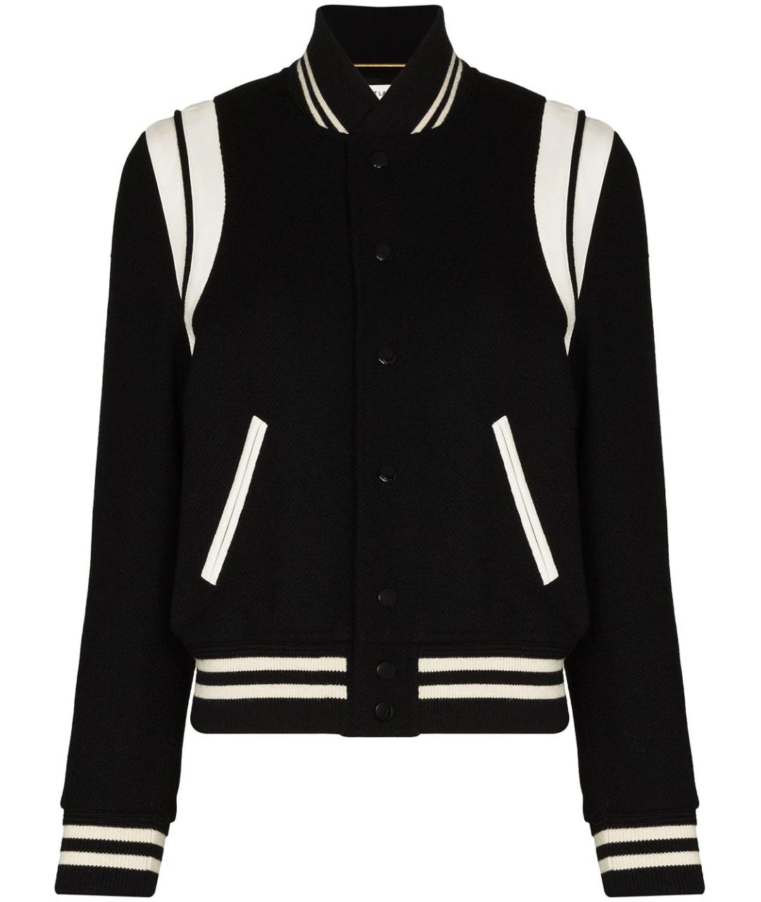 SAINT LAURENT Черная куртка, фото 1