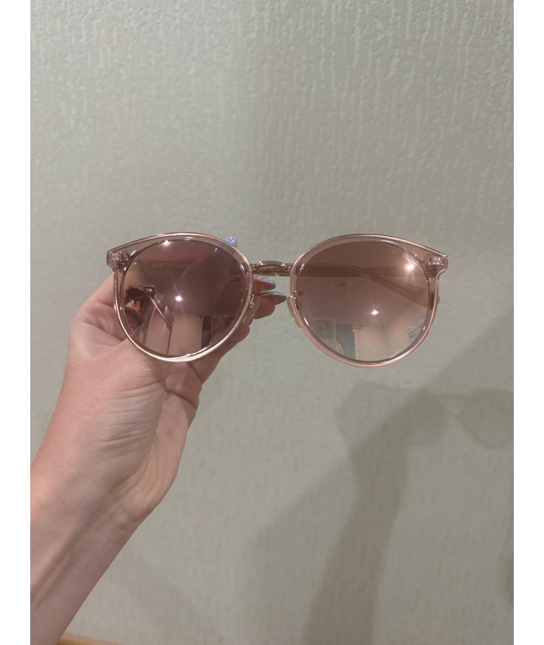 ESCADA Розовые пластиковые солнцезащитные очки, фото 4