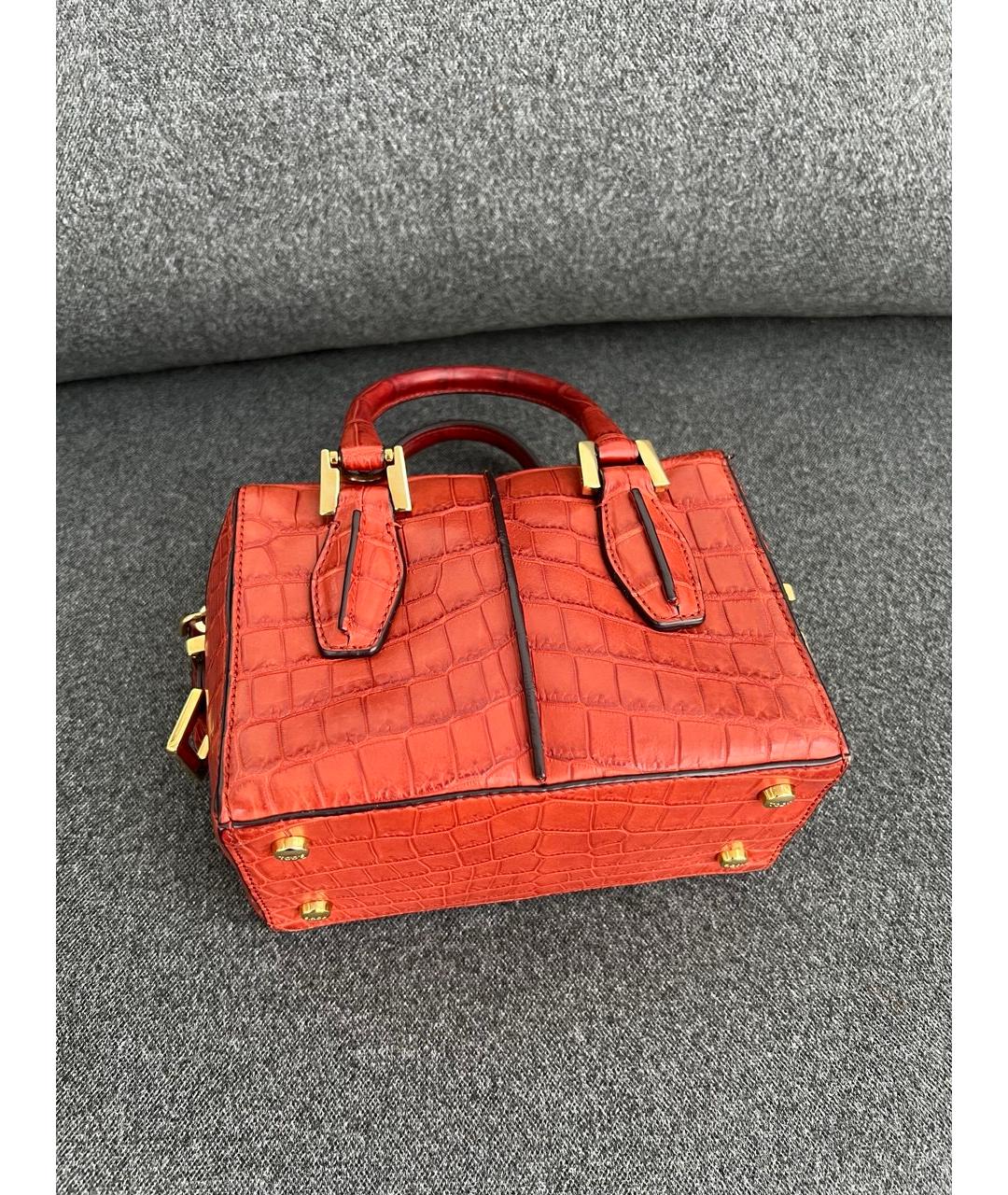 TOD'S Сумка через плечо из экзотической кожи, фото 5