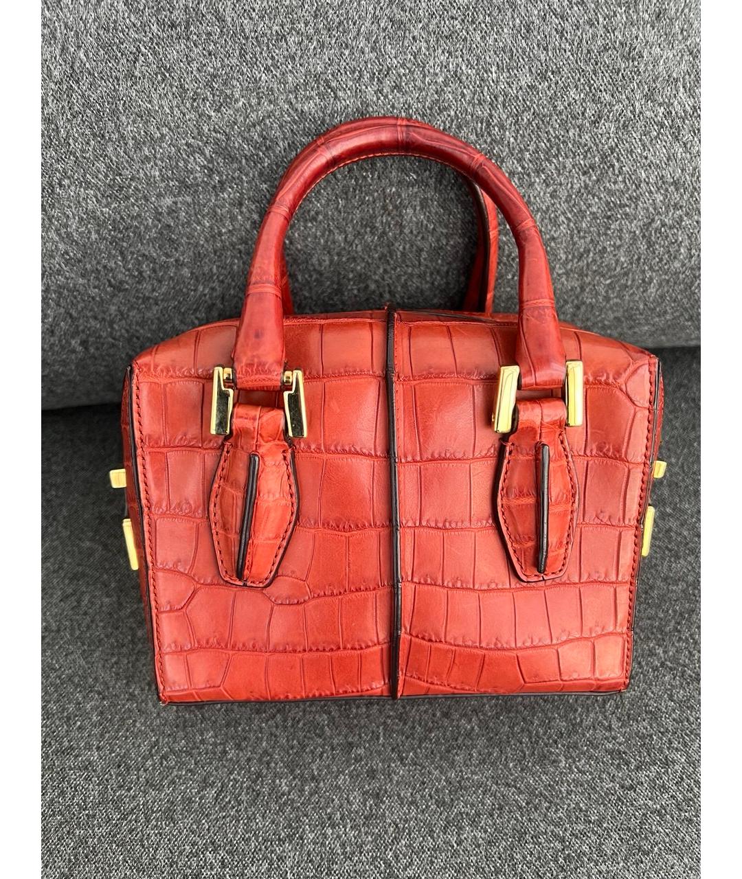 TOD'S Сумка через плечо из экзотической кожи, фото 9