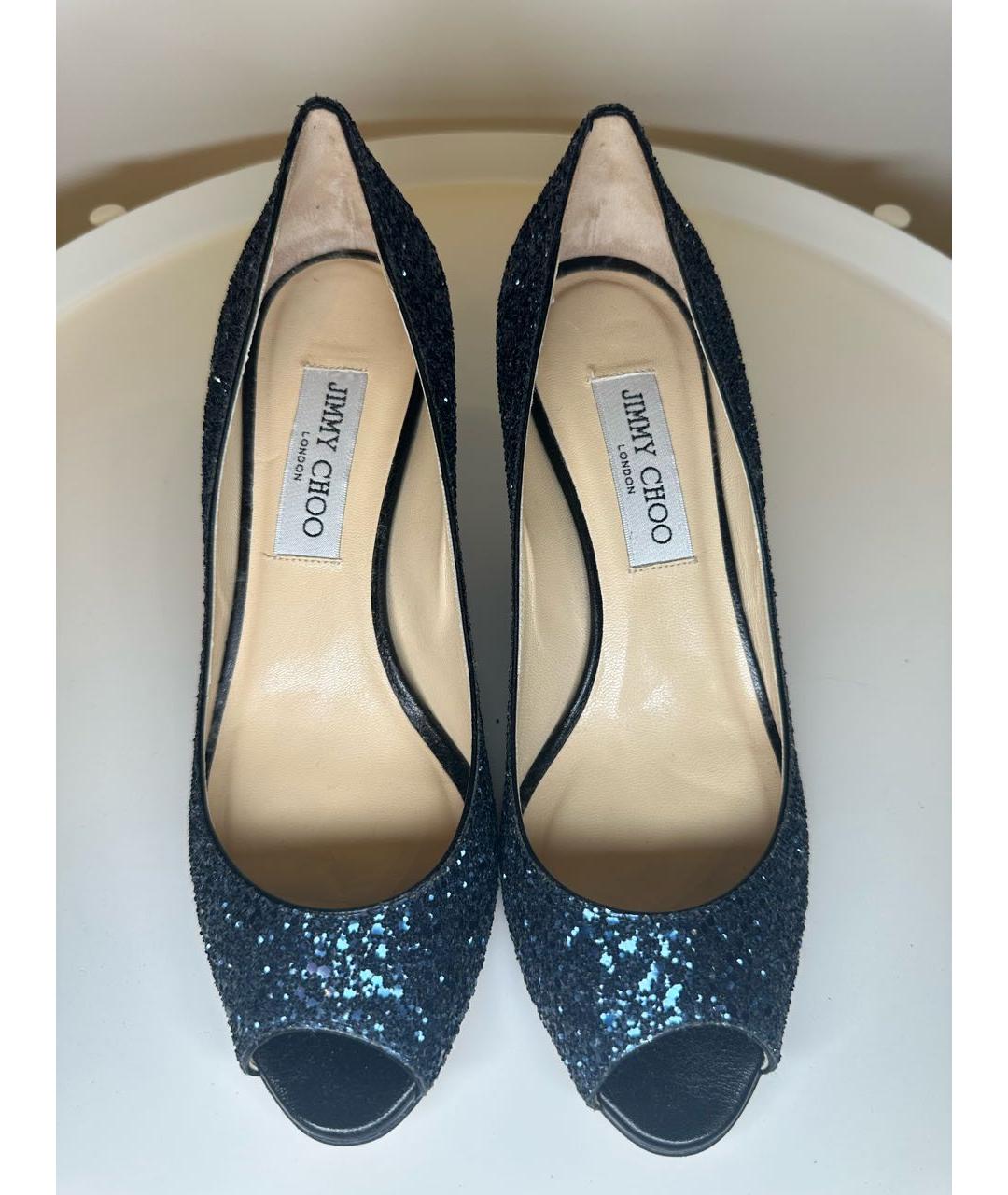 JIMMY CHOO Темно-синие туфли, фото 2