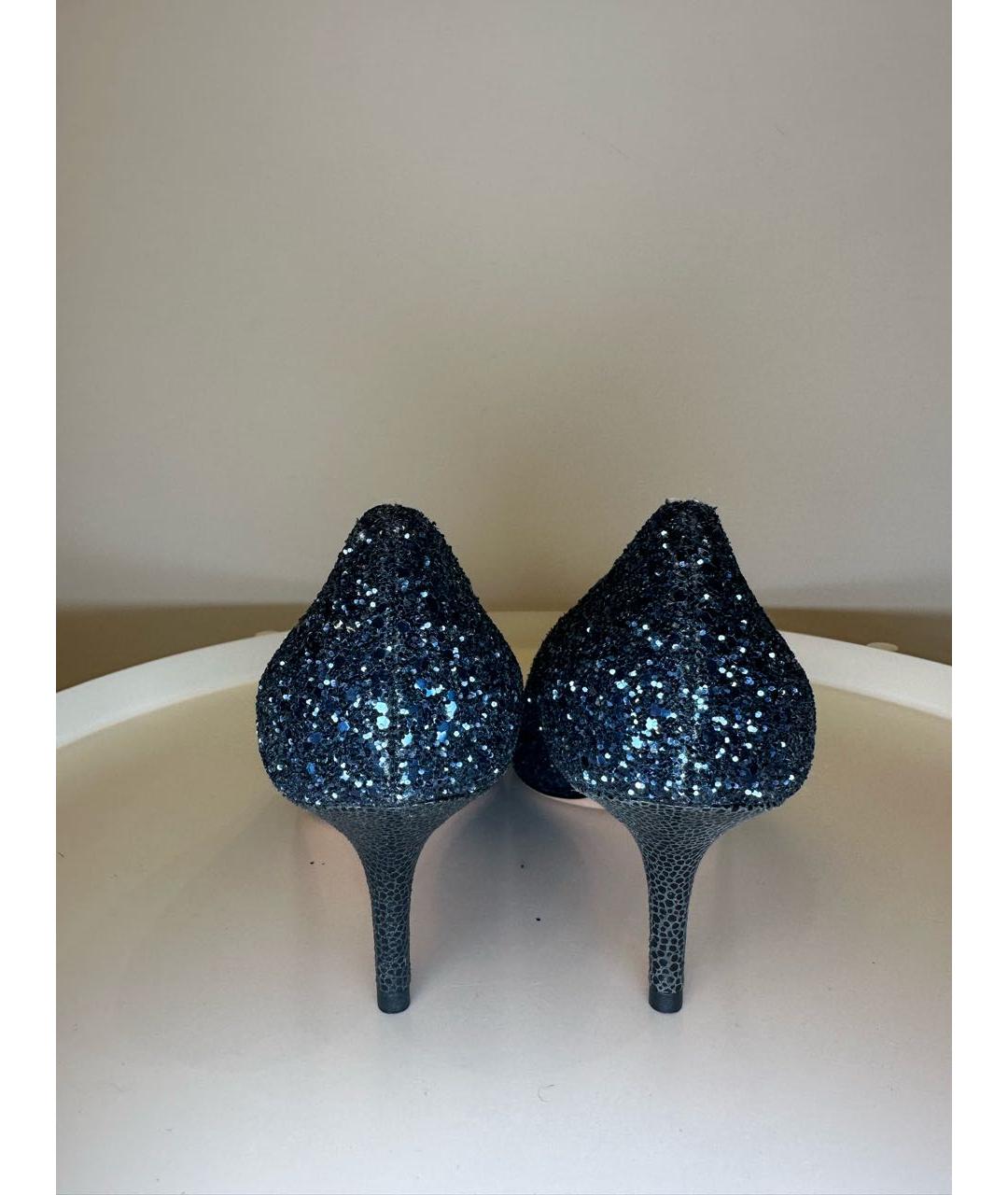 JIMMY CHOO Темно-синие туфли, фото 4