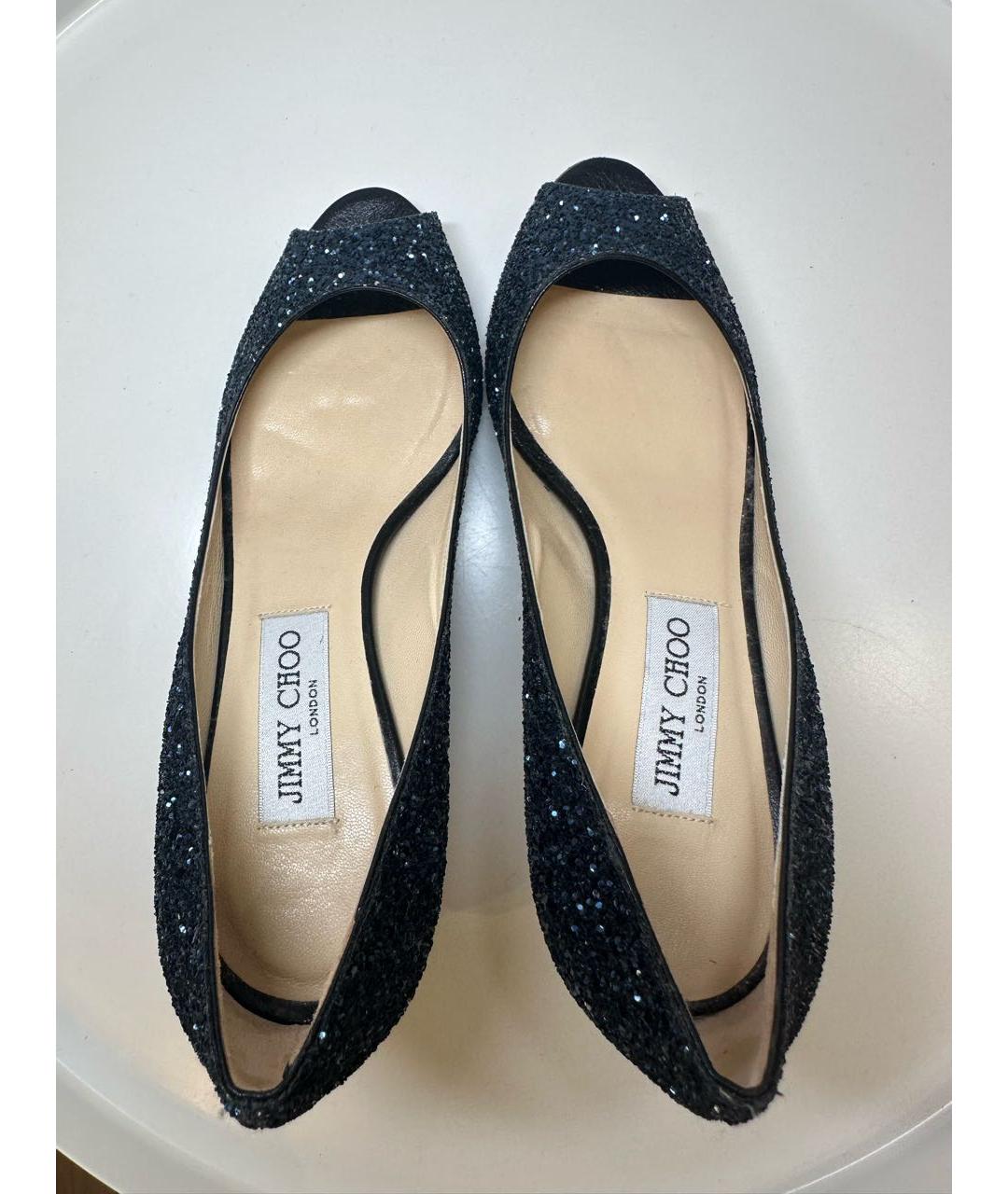 JIMMY CHOO Темно-синие туфли, фото 3