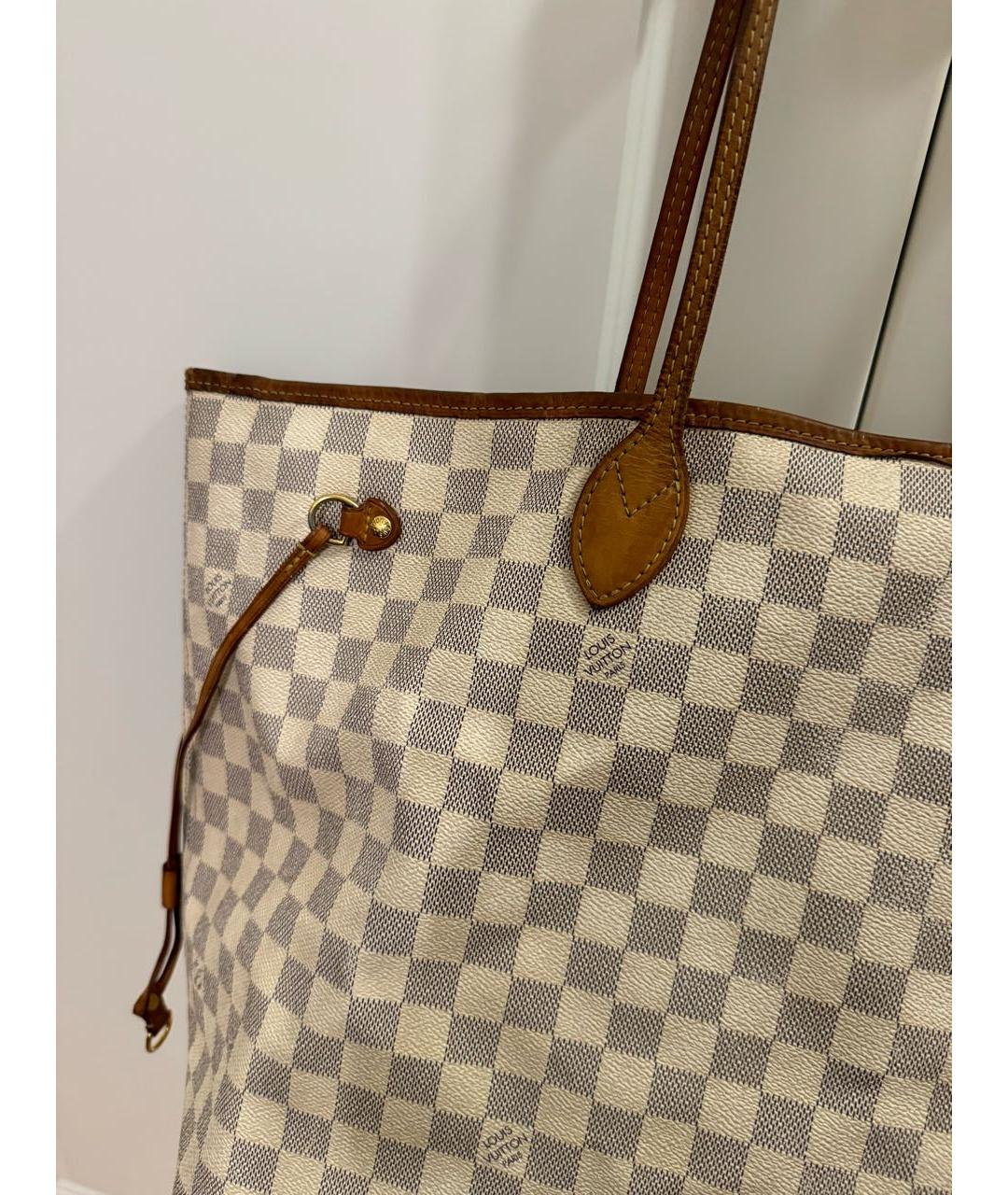 LOUIS VUITTON Белая сумка тоут, фото 2