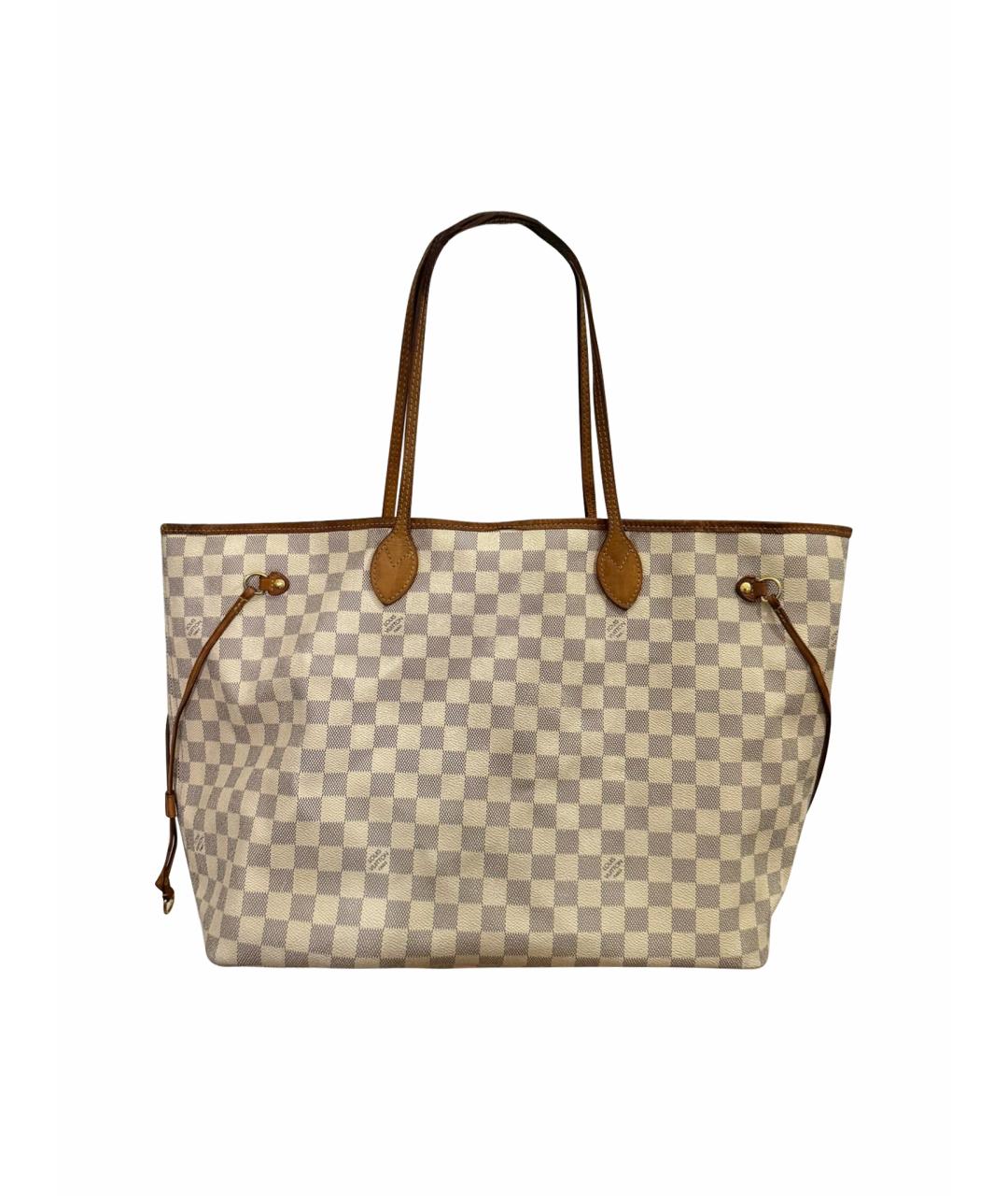 LOUIS VUITTON Белая сумка тоут, фото 1