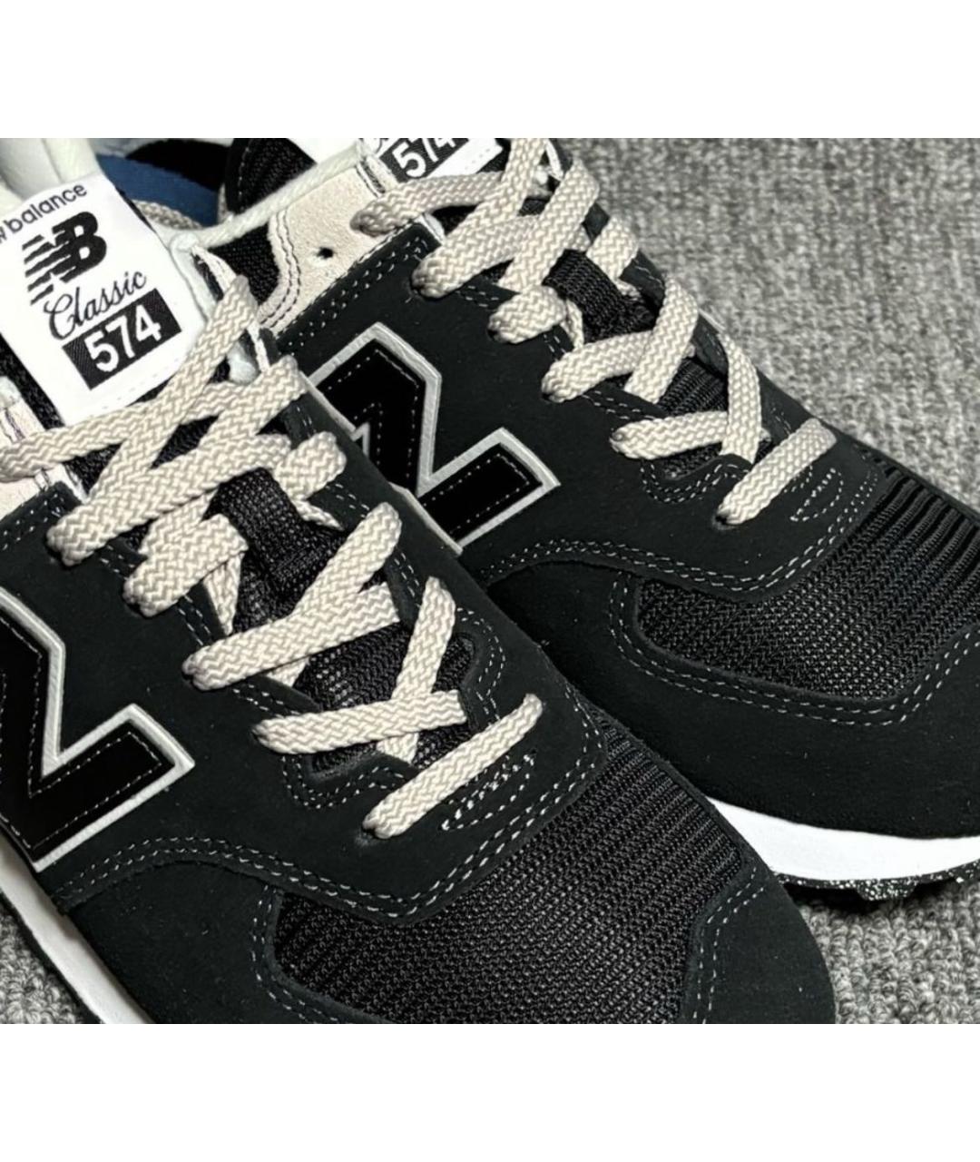 NEW BALANCE Черные низкие кроссовки / кеды, фото 8