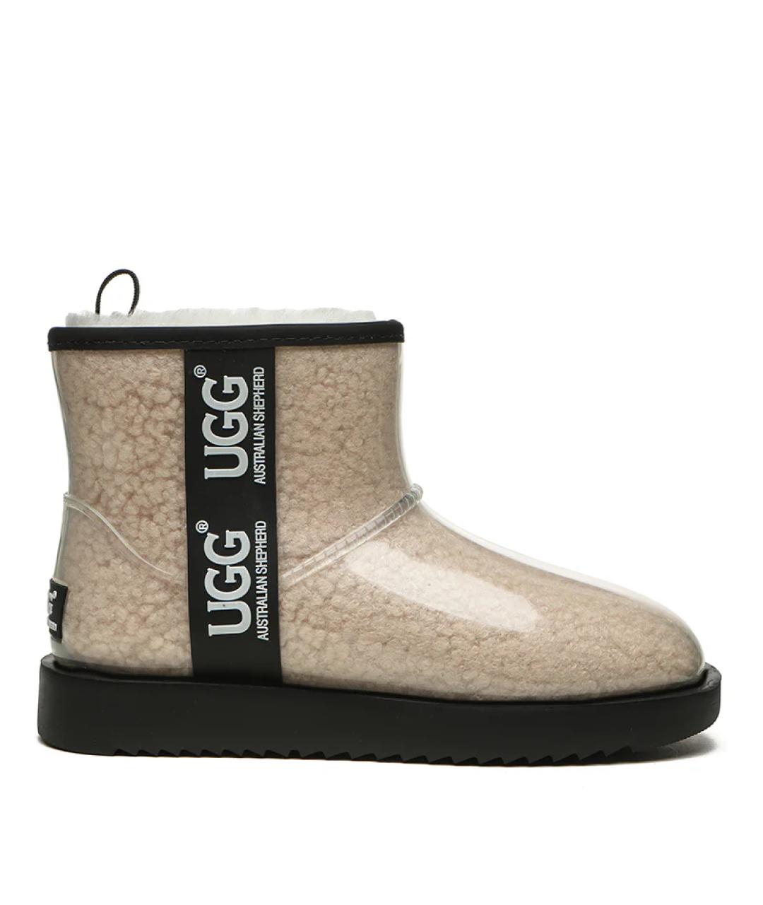 UGG Бежевые ботинки, фото 4