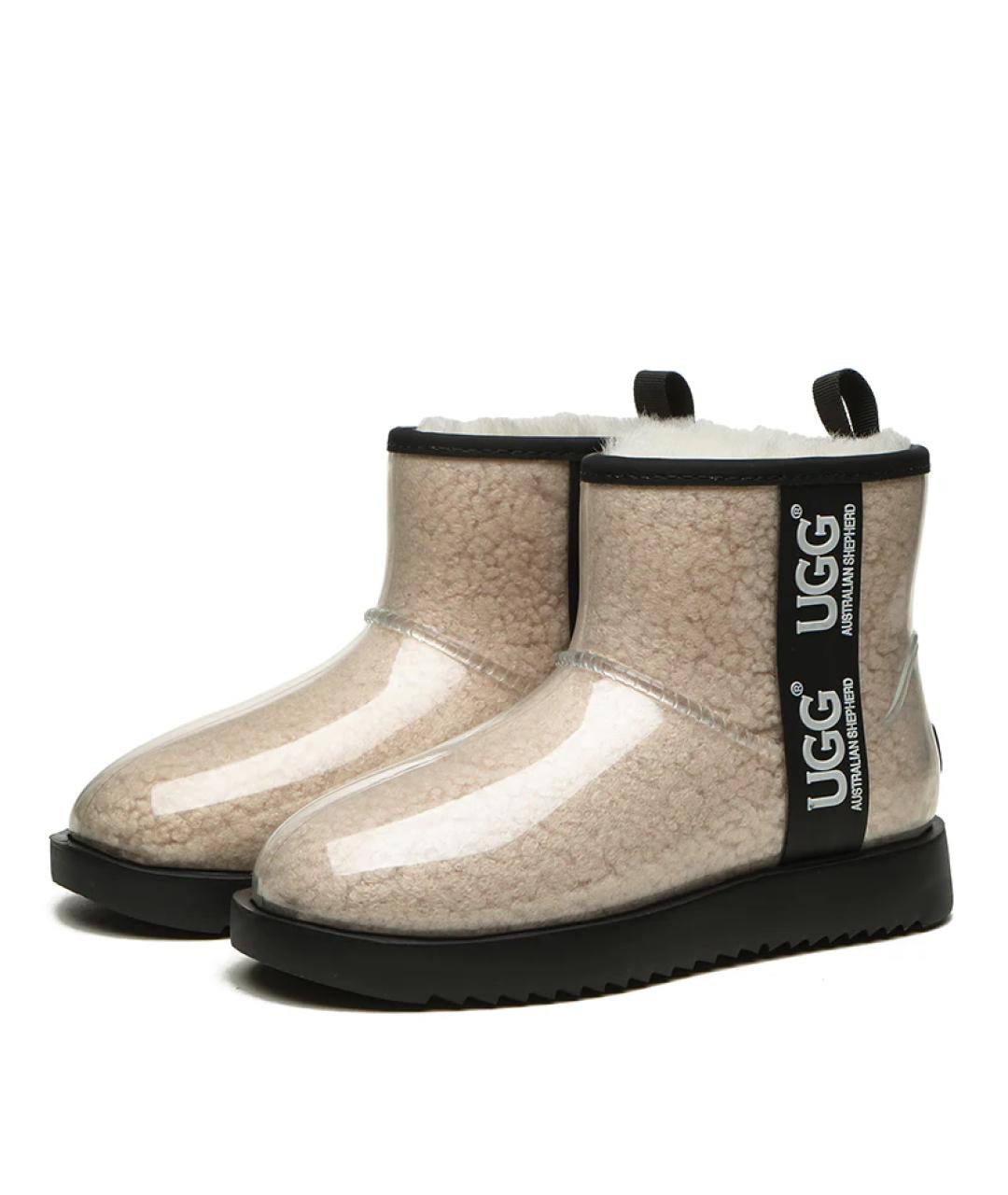 UGG Бежевые ботинки, фото 3