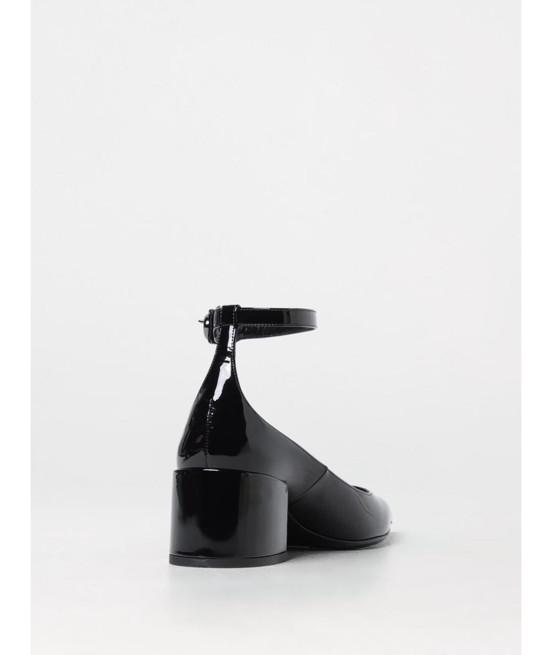 VALENTINO Черные туфли из лакированной кожи, фото 4