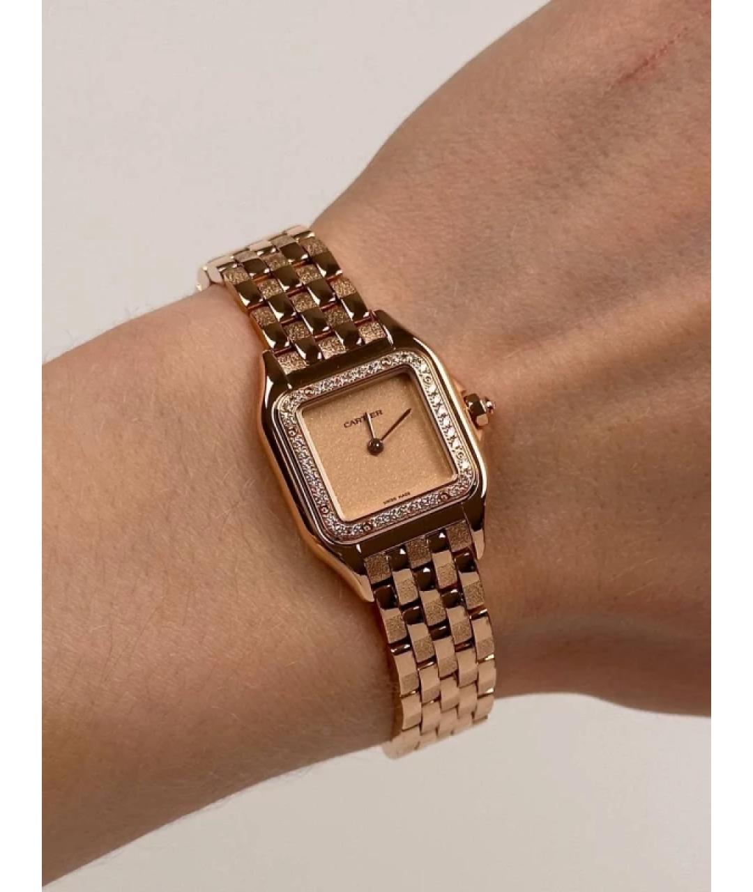 CARTIER Золотые часы из розового золота, фото 3