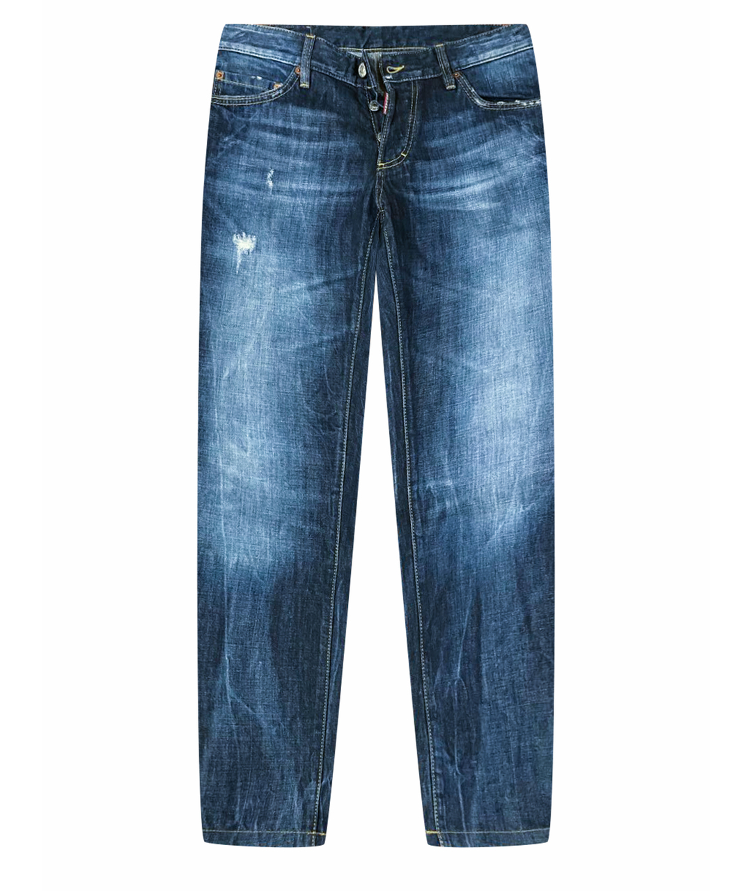 DSQUARED2 Темно-синие джинсы скинни, фото 1