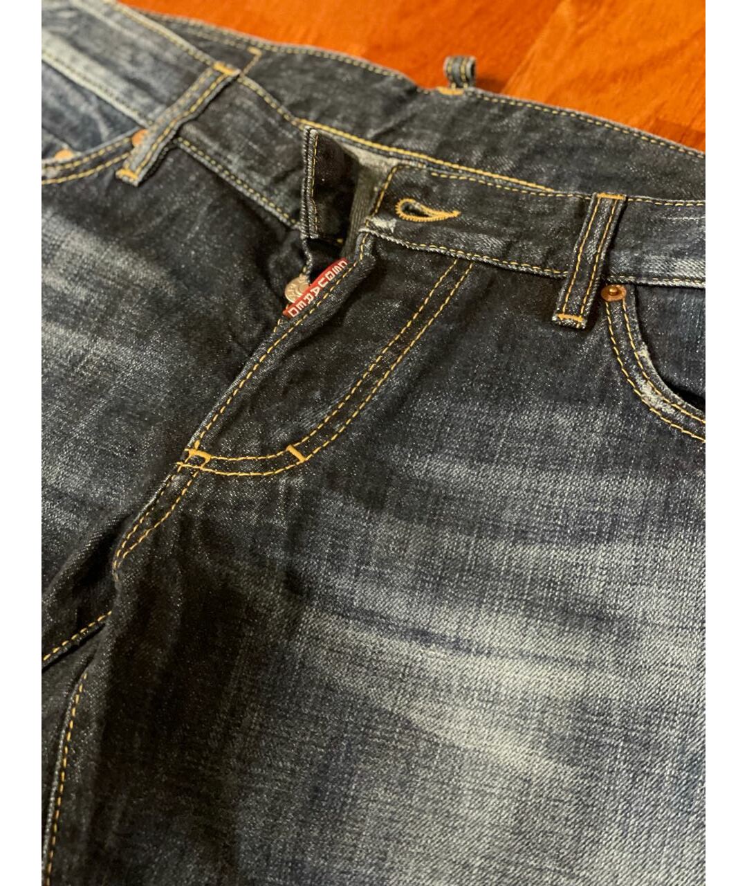DSQUARED2 Темно-синие джинсы скинни, фото 3