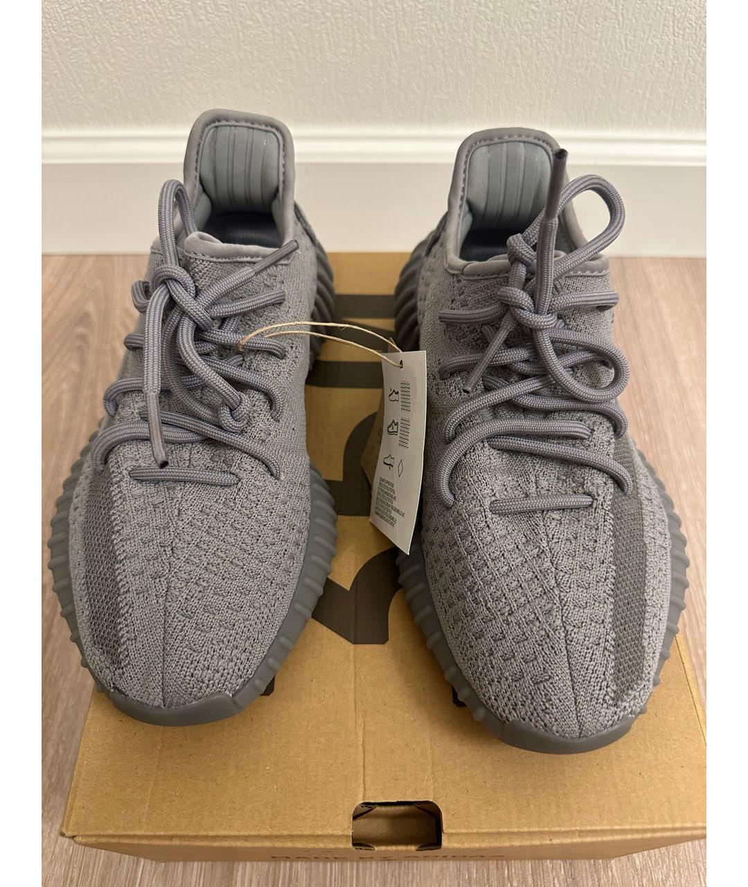 ADIDAS YEEZY Серые текстильные кроссовки, фото 2