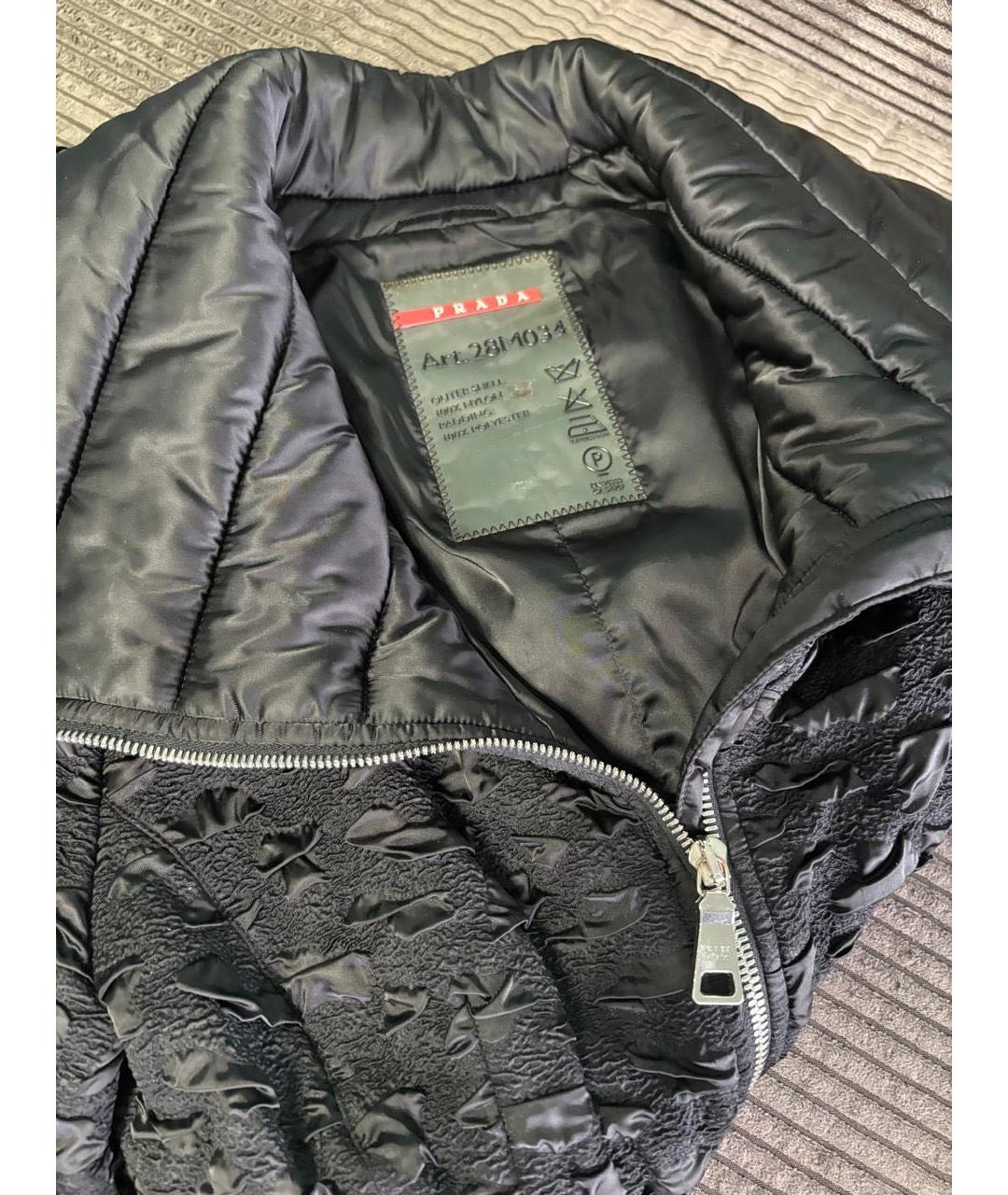 PRADA Черная куртка, фото 3