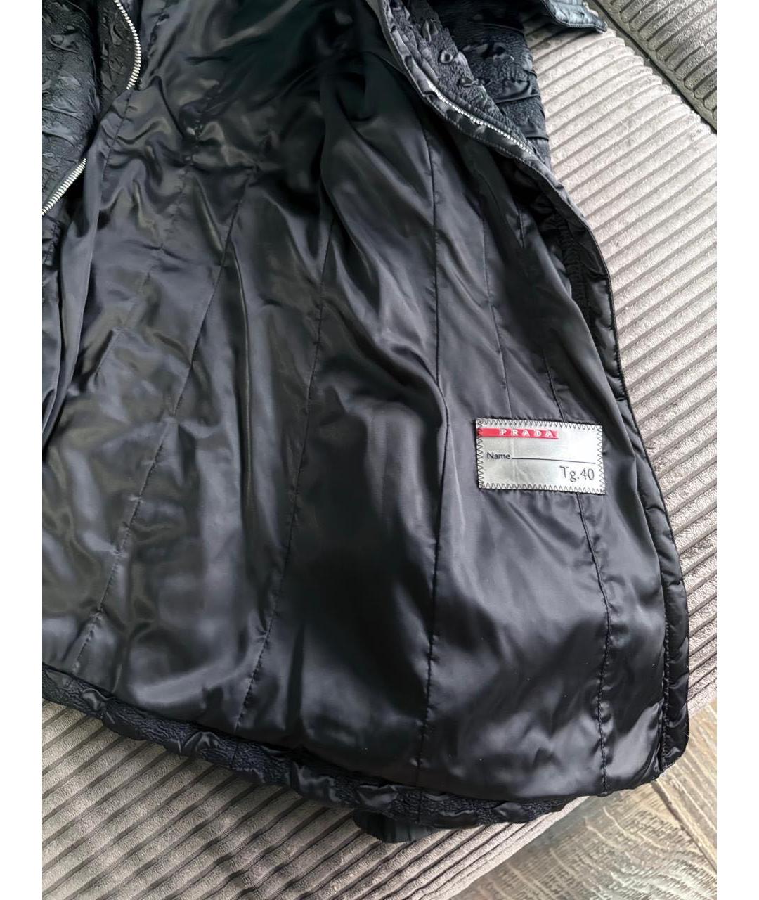 PRADA Черная куртка, фото 6