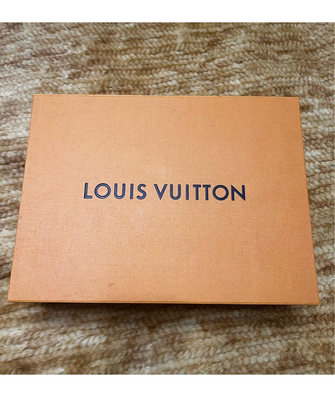 LOUIS VUITTON Черная кожаная сумка через плечо, фото 5