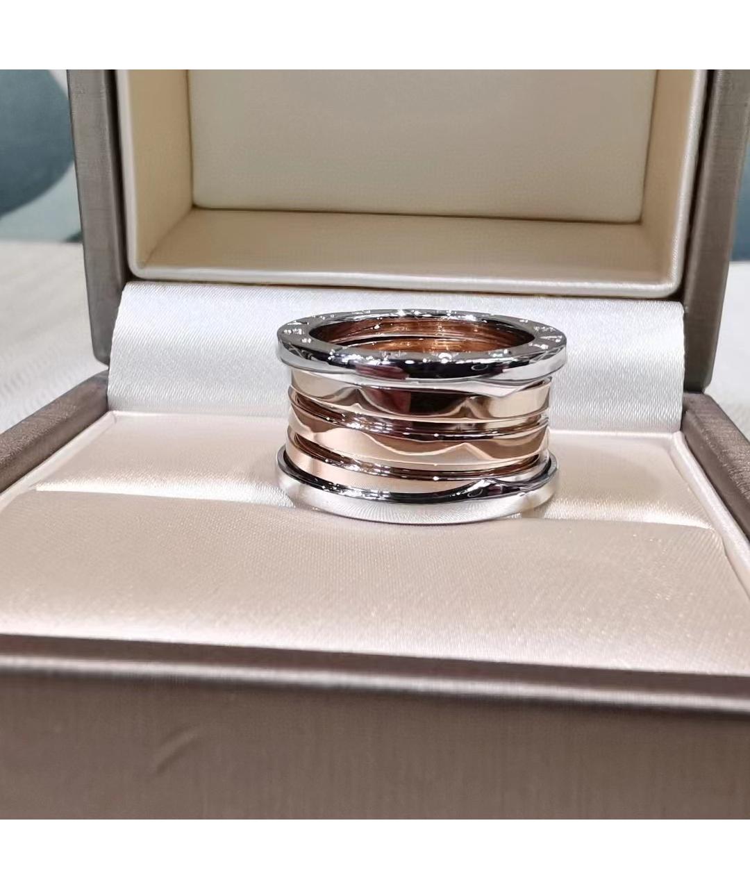 BVLGARI Белое кольцо из белого золота, фото 2