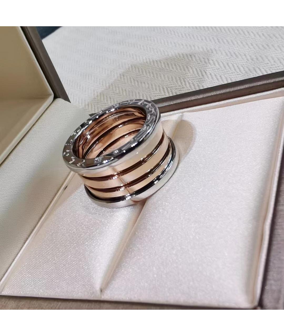 BVLGARI Белое кольцо из белого золота, фото 4