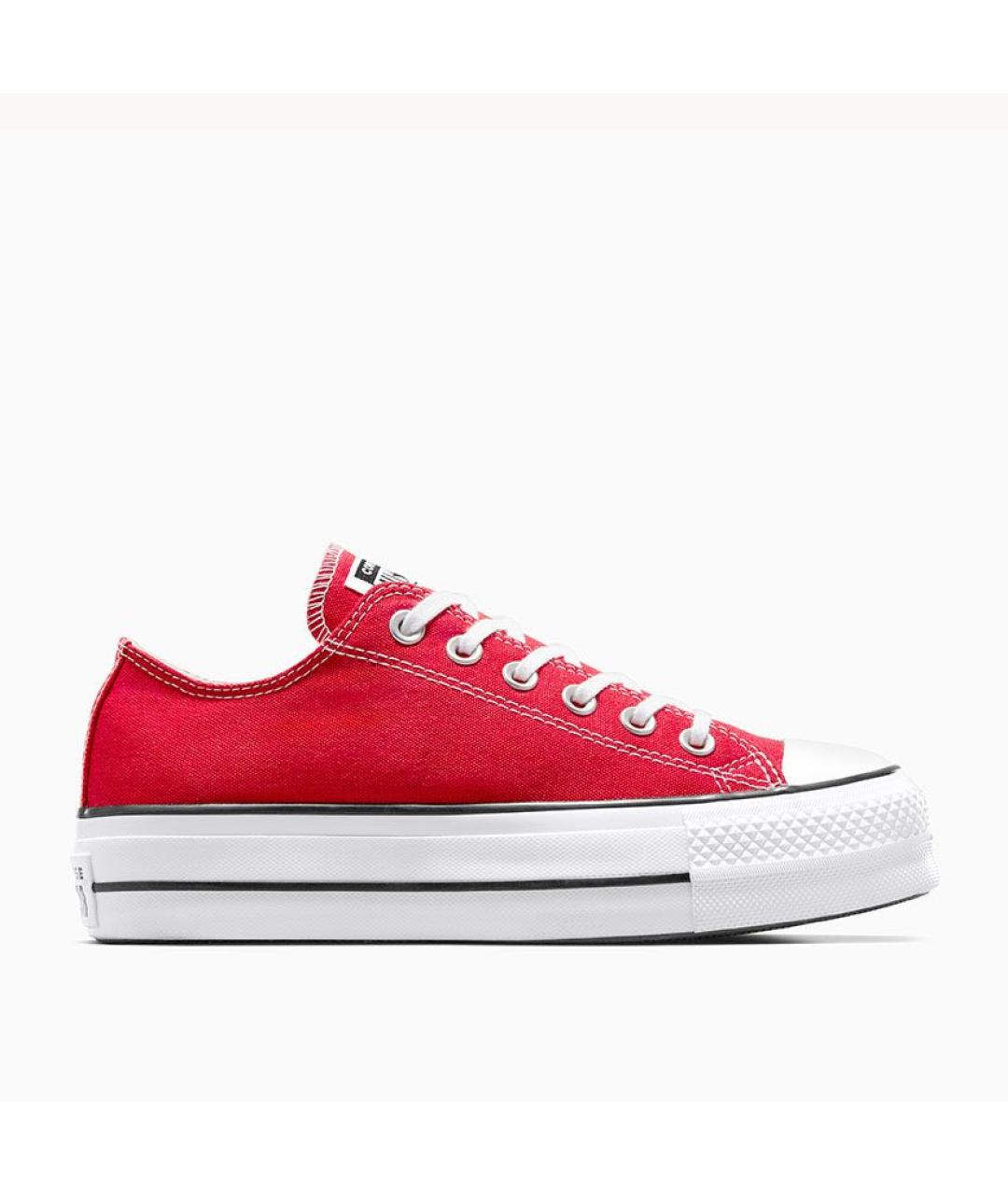 CONVERSE Красные текстильные кеды, фото 7