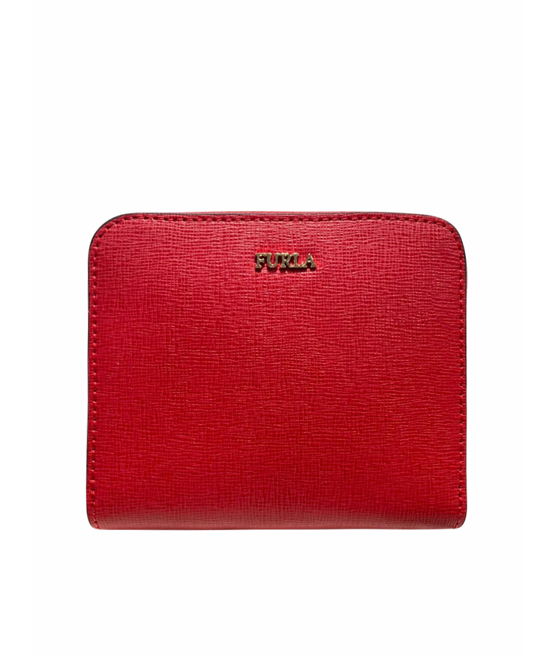 FURLA Красный кожаный кошелек, фото 1