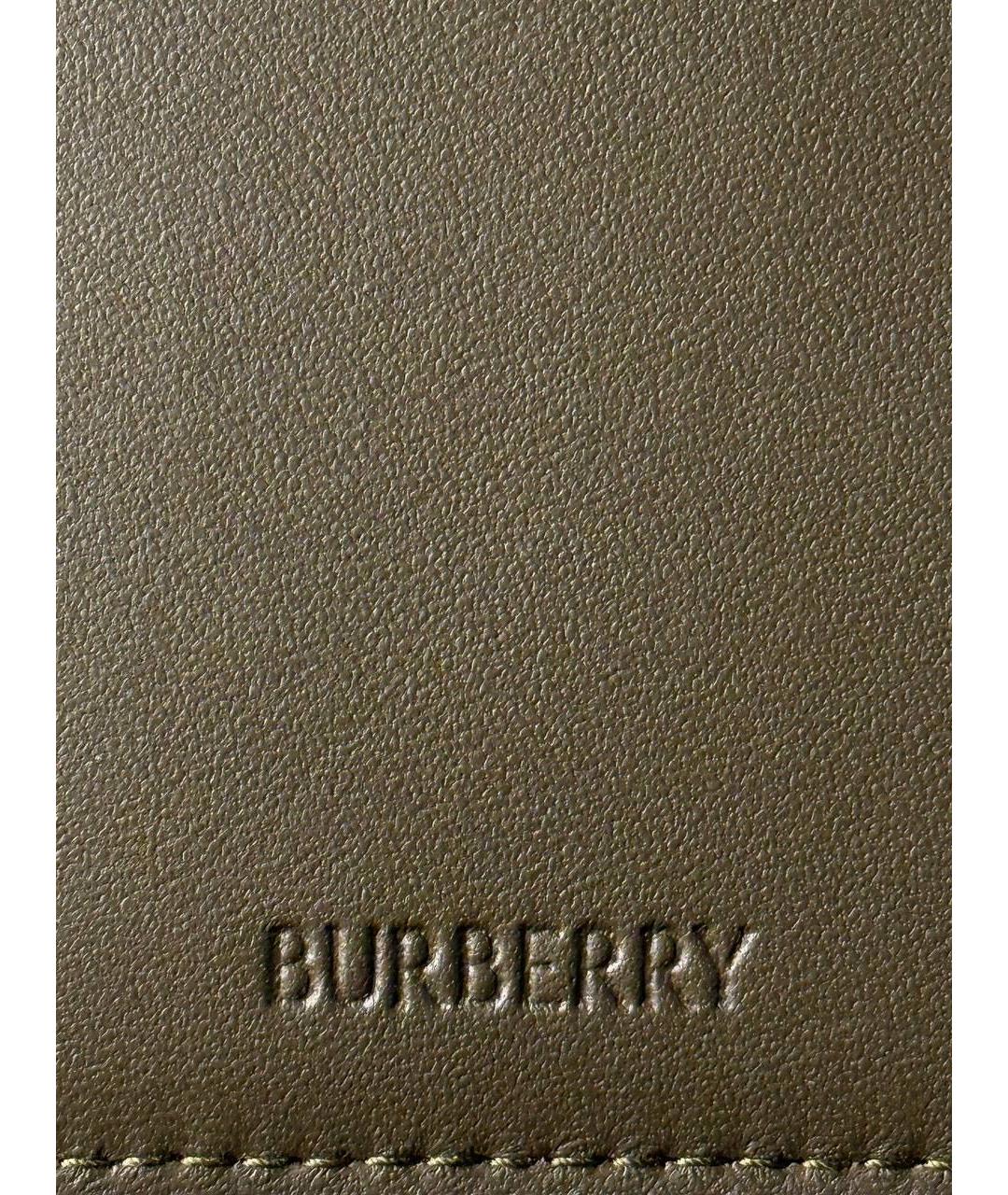 BURBERRY Кожаный кардхолдер, фото 4