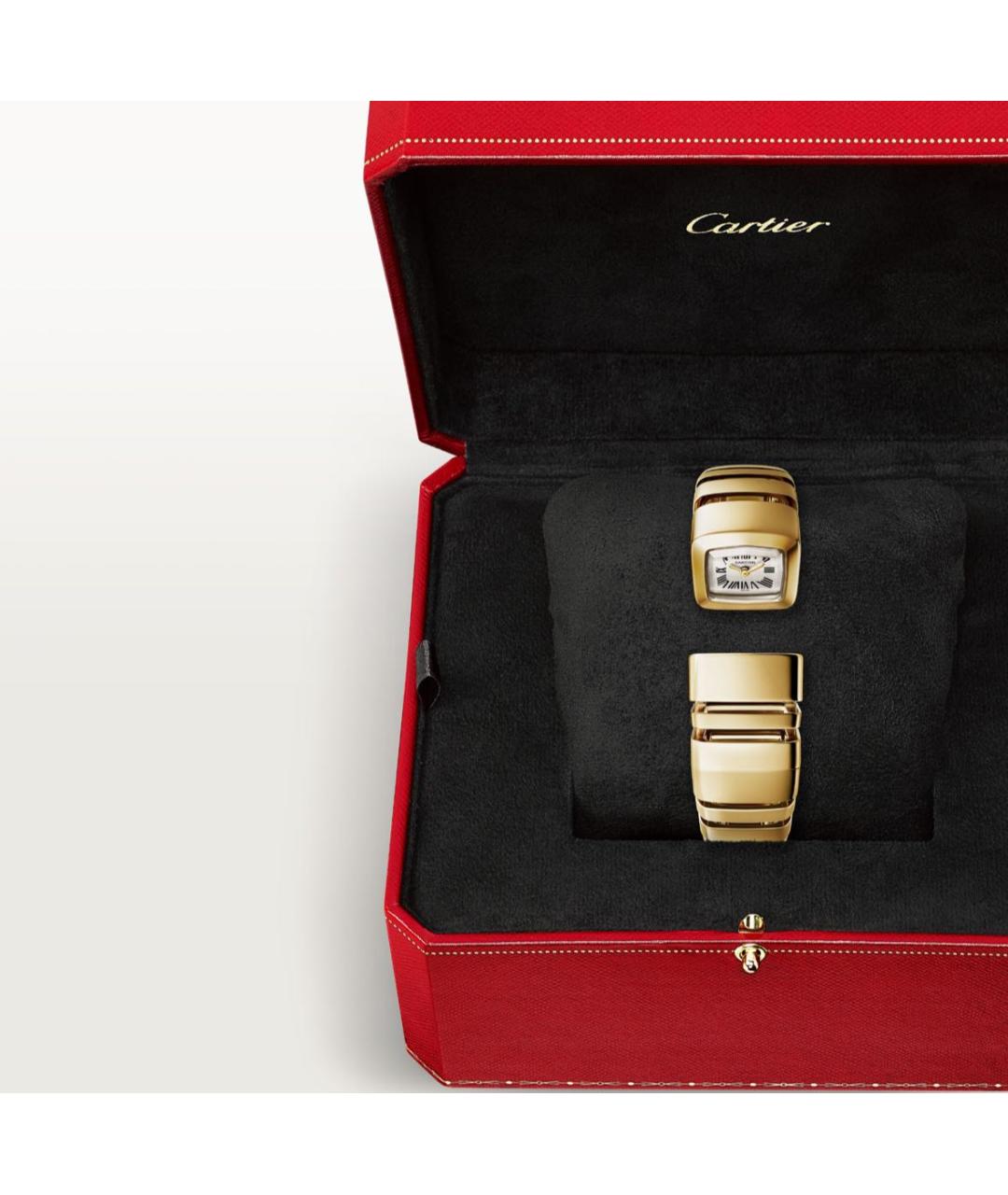 CARTIER Золотые часы из желтого золота, фото 4