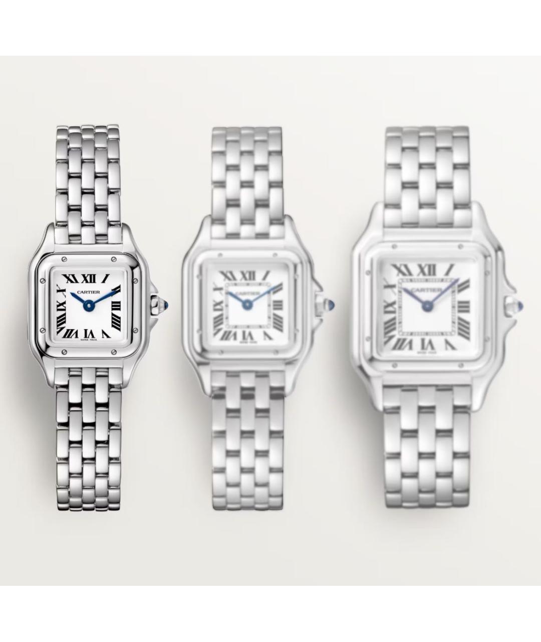 CARTIER Серебряные металлические часы, фото 2