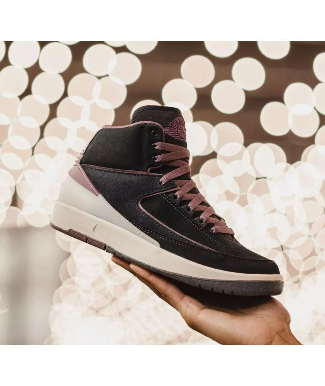 NIKE Черные нубуковые кроссовки, фото 6