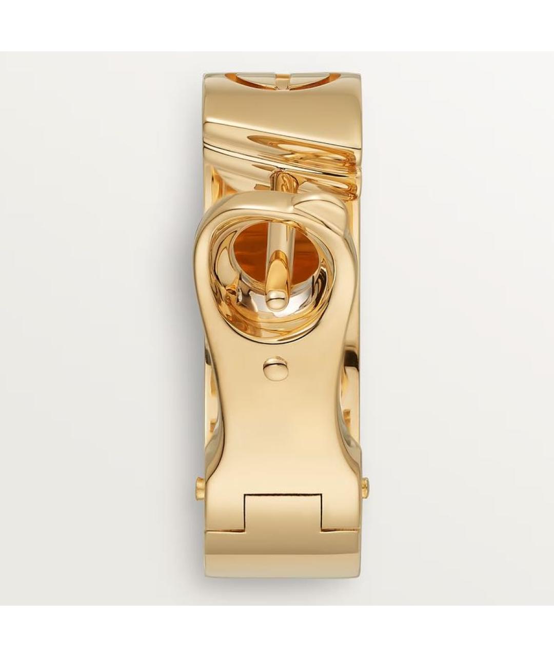 CARTIER Золотые серьги из желтого золота, фото 4