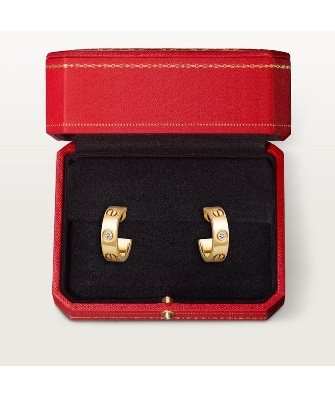 CARTIER Золотые серьги из желтого золота, фото 6
