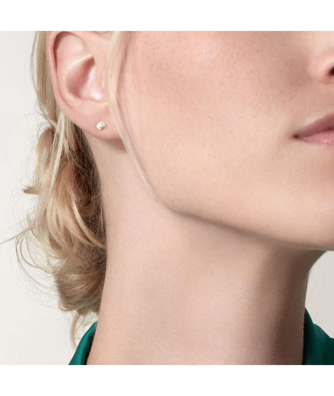 CARTIER Золотые серьги из желтого золота, фото 2