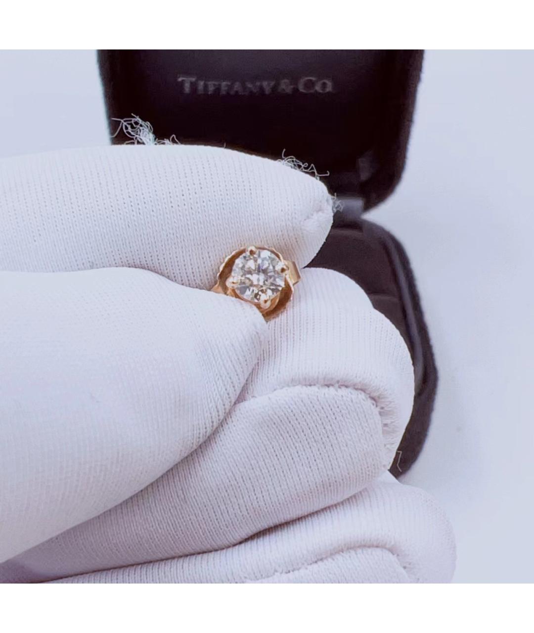 TIFFANY&CO Золотые серьги из желтого золота, фото 3