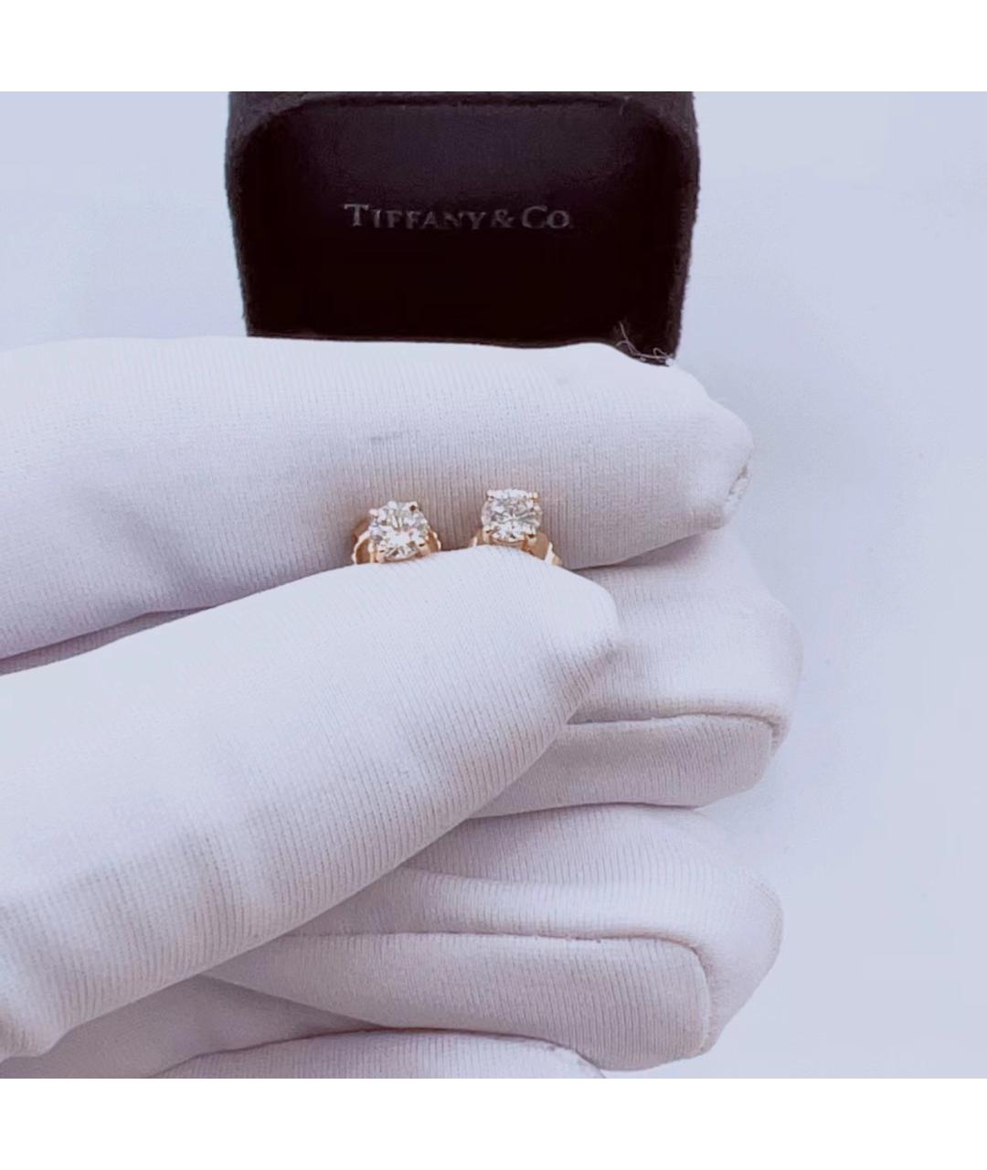 TIFFANY&CO Золотые серьги из желтого золота, фото 6