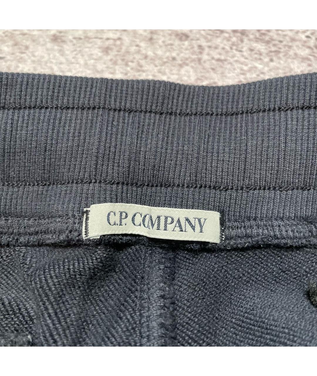 CP COMPANY Черные хлопковые повседневные брюки, фото 5