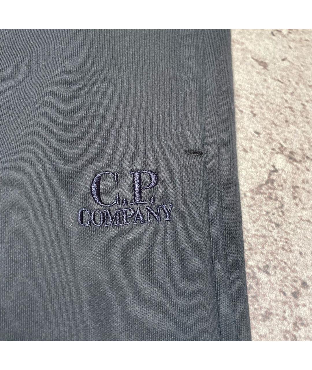 CP COMPANY Черные хлопковые повседневные брюки, фото 4