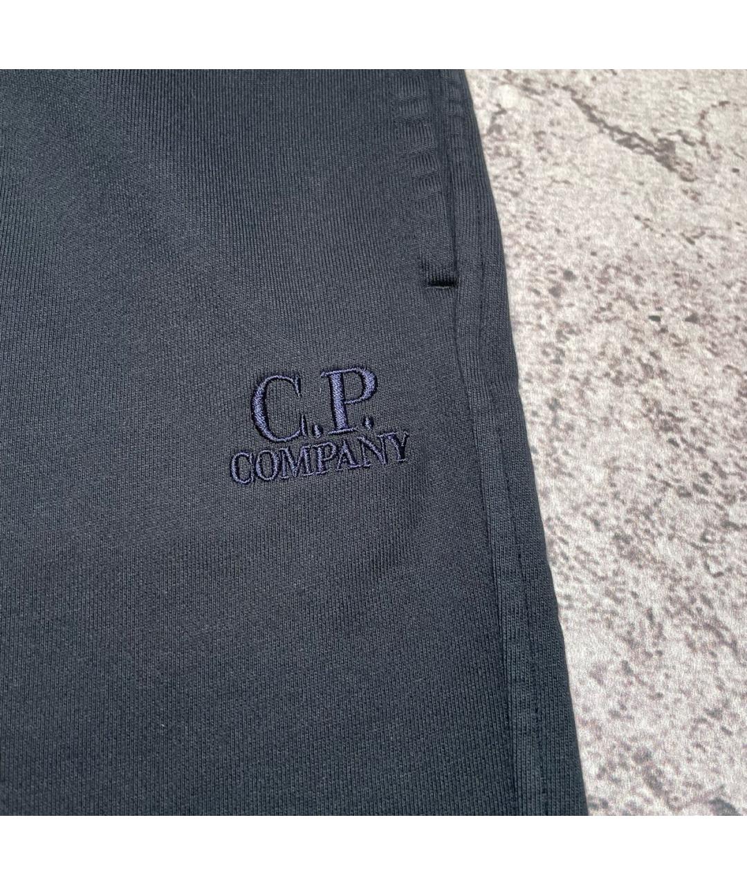 CP COMPANY Черные хлопковые шорты, фото 5