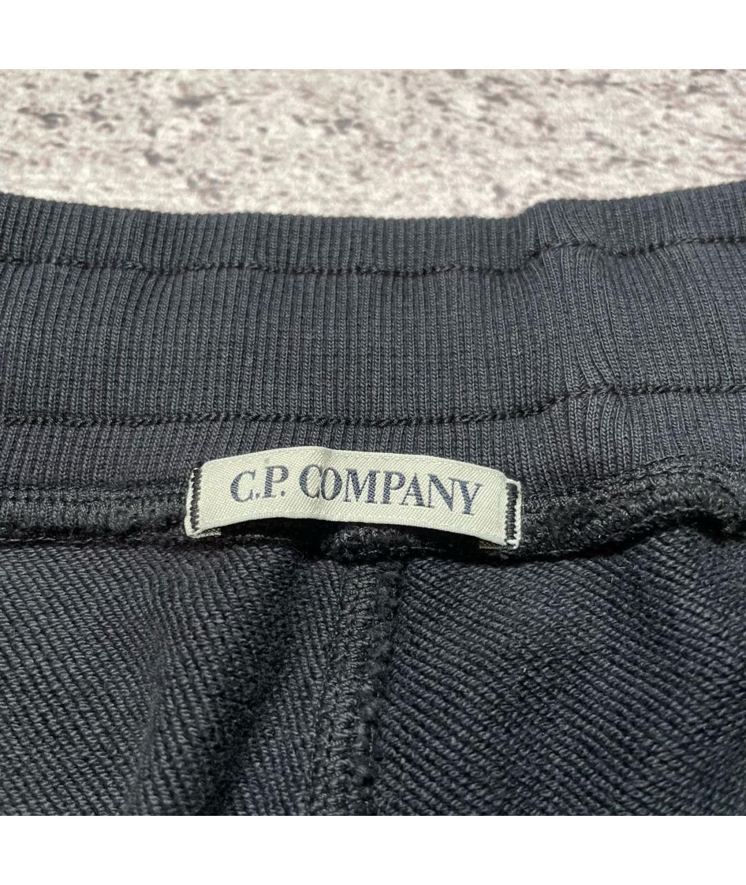CP COMPANY Черные хлопковые шорты, фото 6