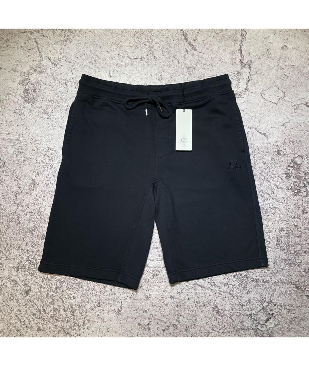 CP COMPANY Черные хлопковые шорты, фото 9
