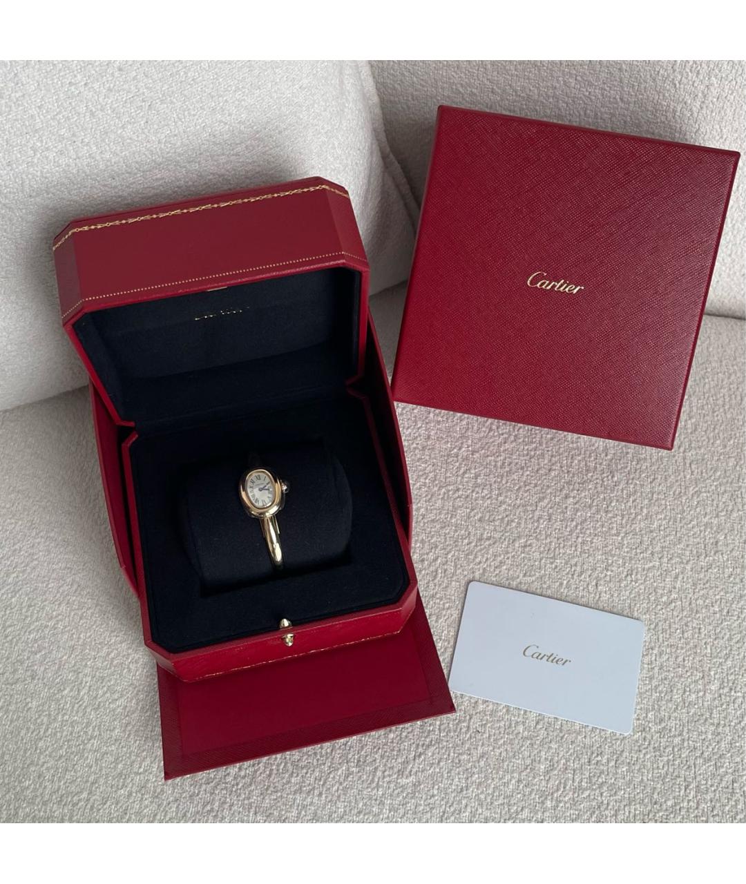 CARTIER Золотые часы из желтого золота, фото 5